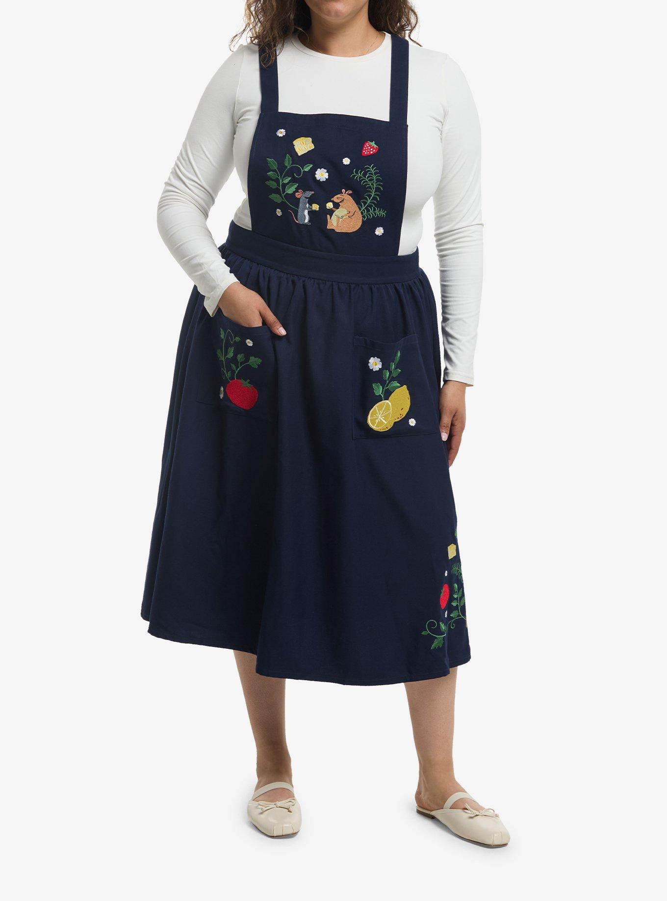 Her Universe Disney Pixar Ratatouille Pinafore Dress Plus Size Her Universe Exclusive, , hi-res