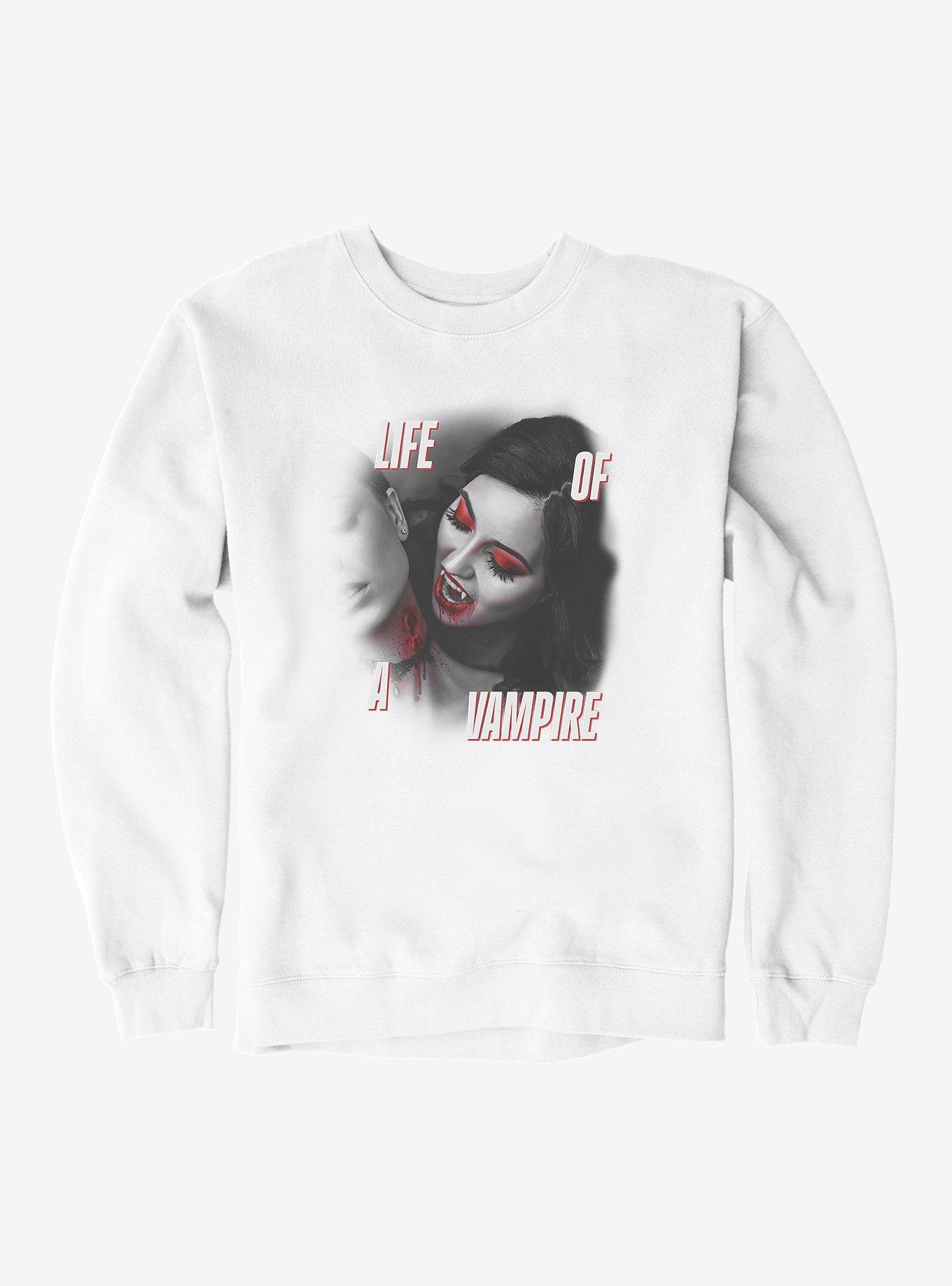 Life Of A Vampire Sweatshirt, , hi-res