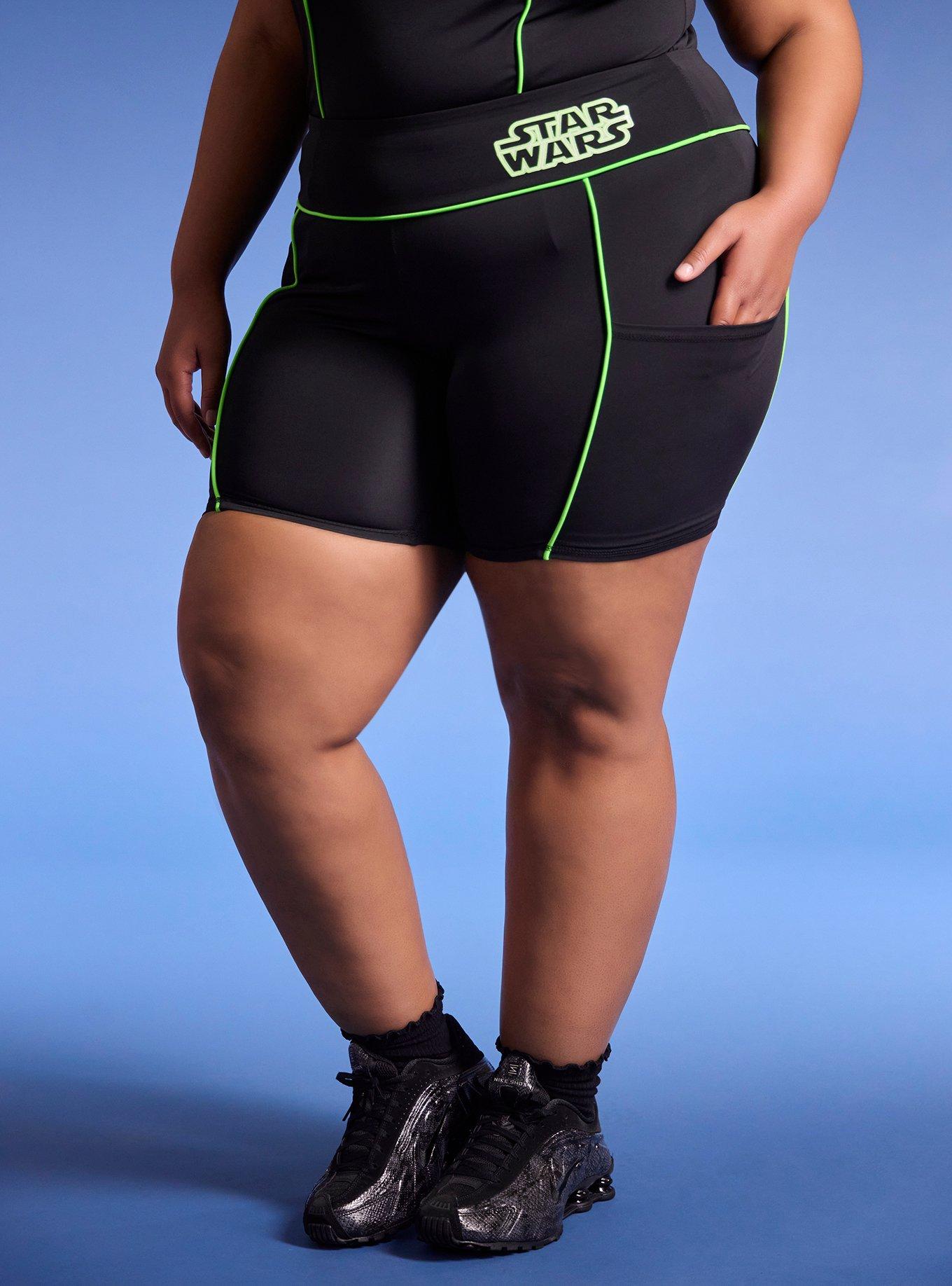 Her Universe Star Wars Bike Shorts Plus Size Her Universe Exclusive, , hi-res