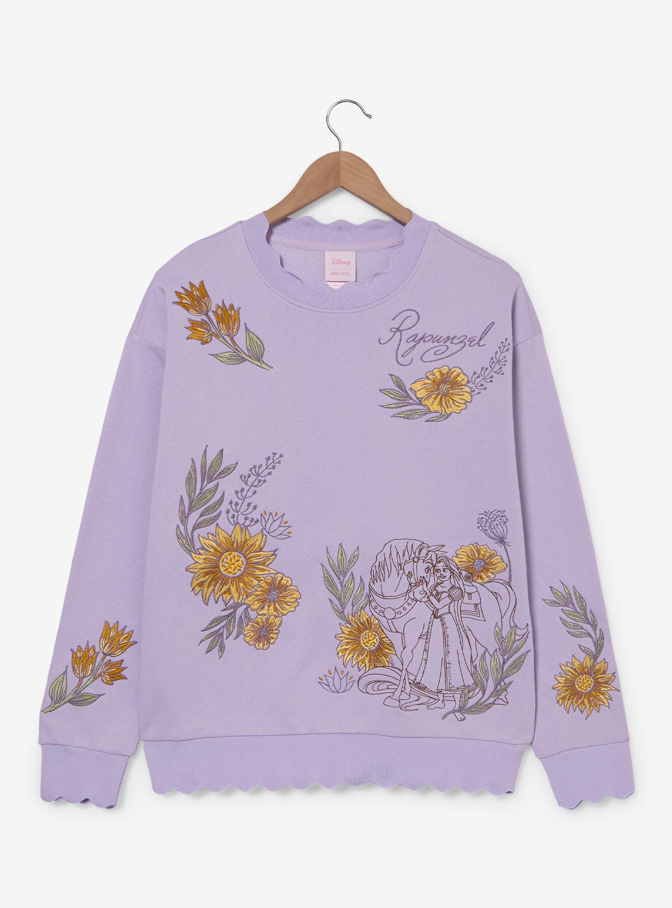 Disney Tangled Rapunzel & Maximus Women's Crewneck &mdash; BoxLunch Exclusive, , hi-res