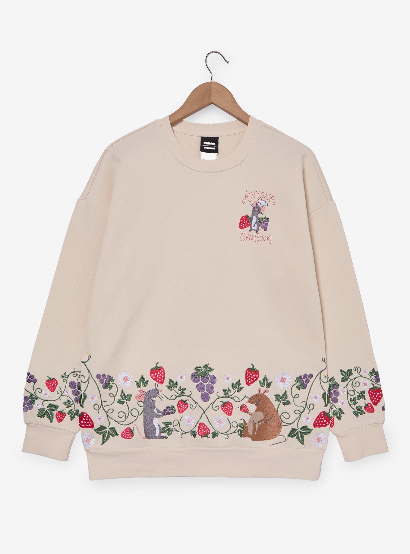 Disney Pixar Ratatouille Remy & Emile Fruit Crewneck &mdash; BoxLunch Exclusive, , hi-res