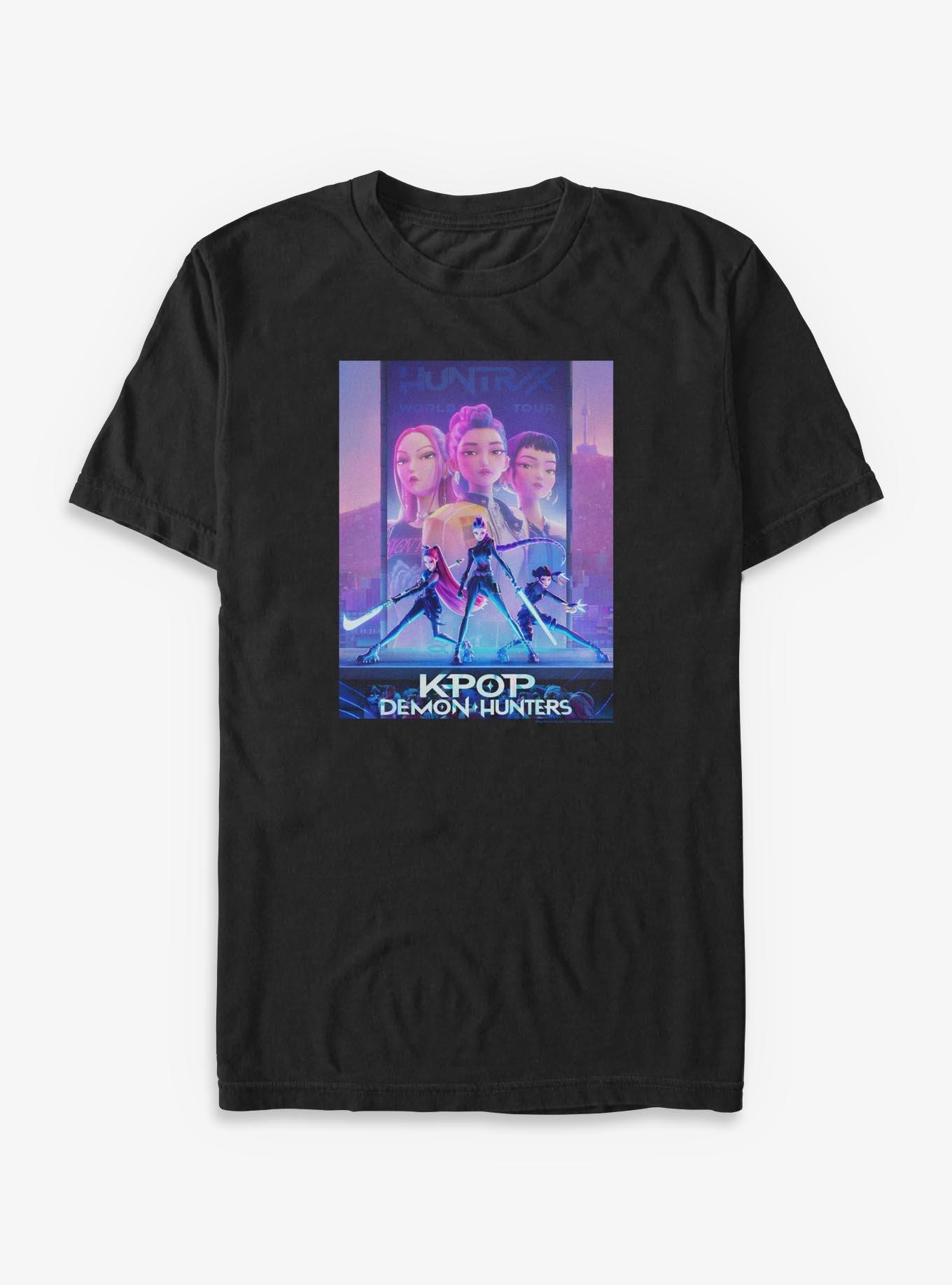 KPop Demon Hunters HUNTRX Poster Big & Tall T-Shirt