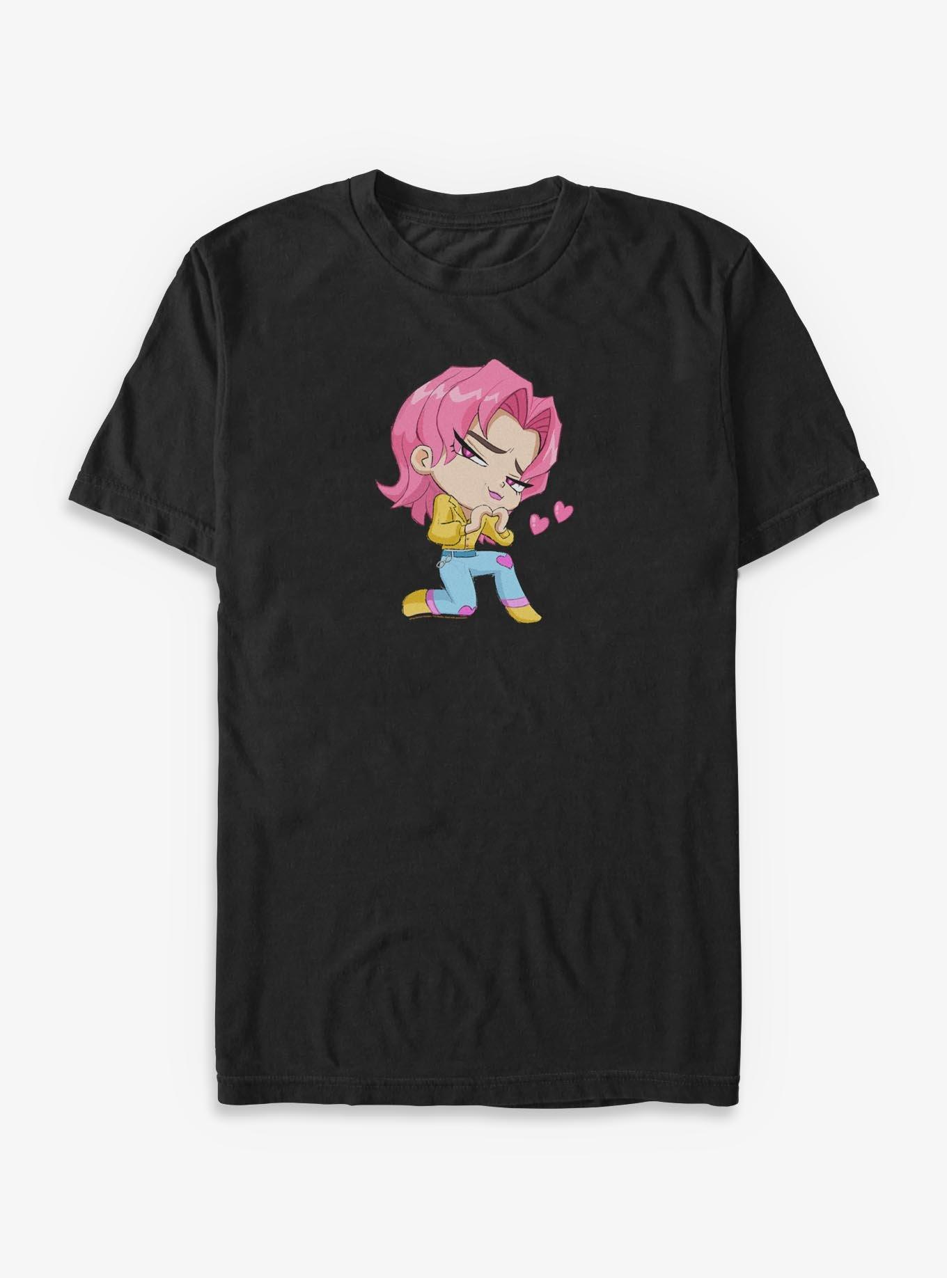 KPop Demon Hunters Chibi Romance Big & Tall T-Shirt, , hi-res