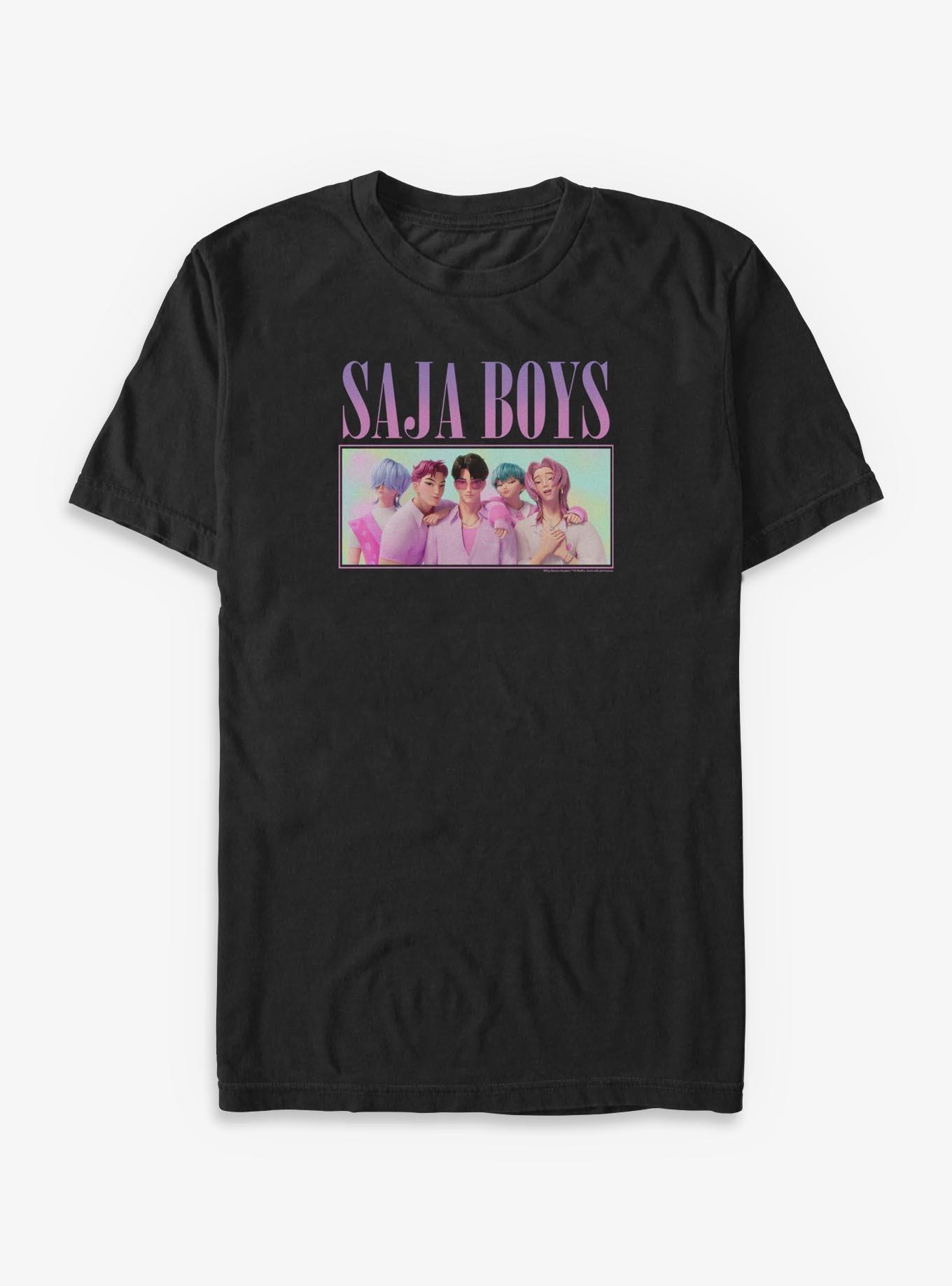 KPop Demon Hunters Saja Boys Group Big & Tall T-Shirt, BLACK, hi-res