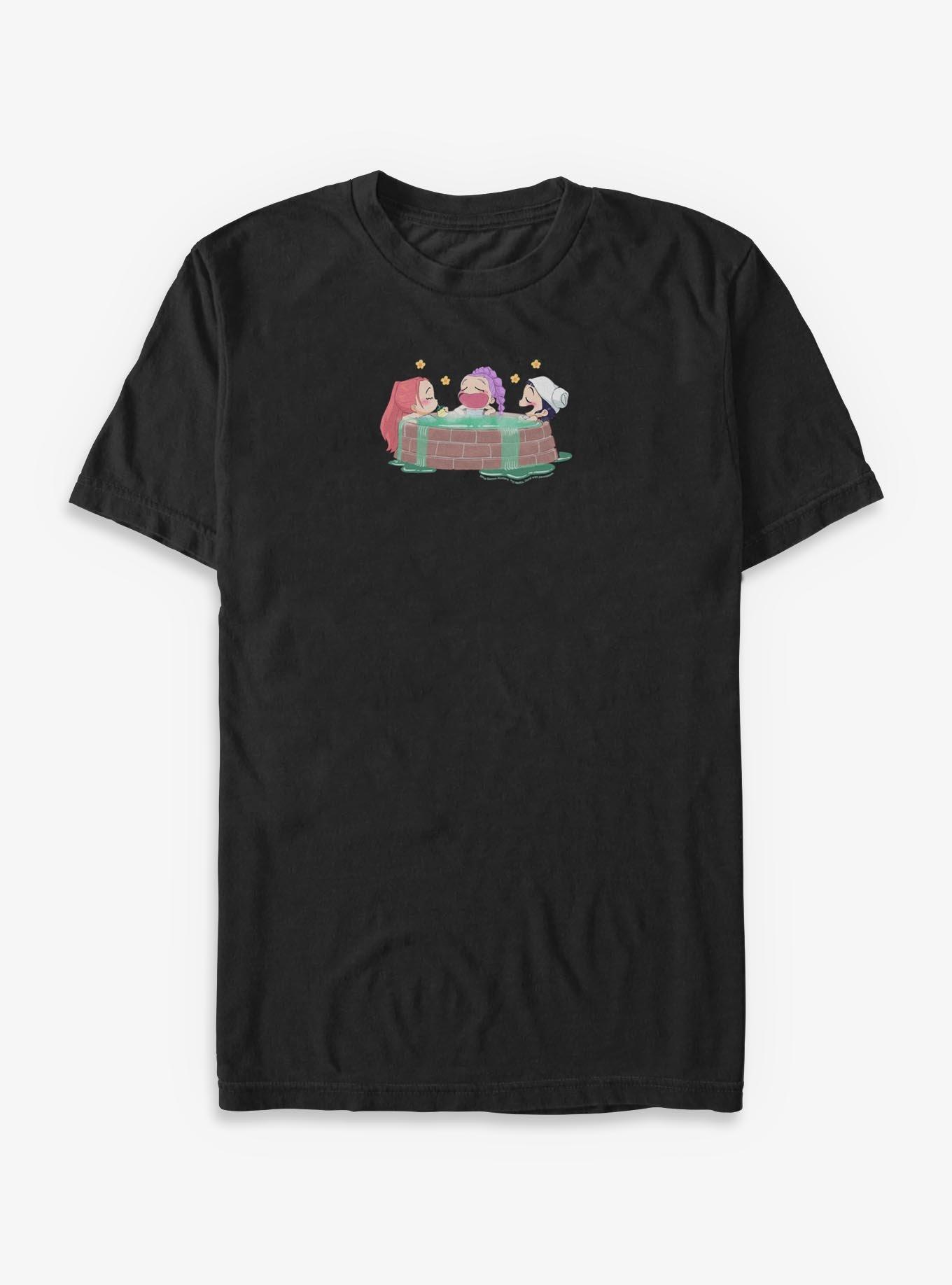 KPop Demon Hunters Huntrix Bath House Big & Tall T-Shirt, , hi-res