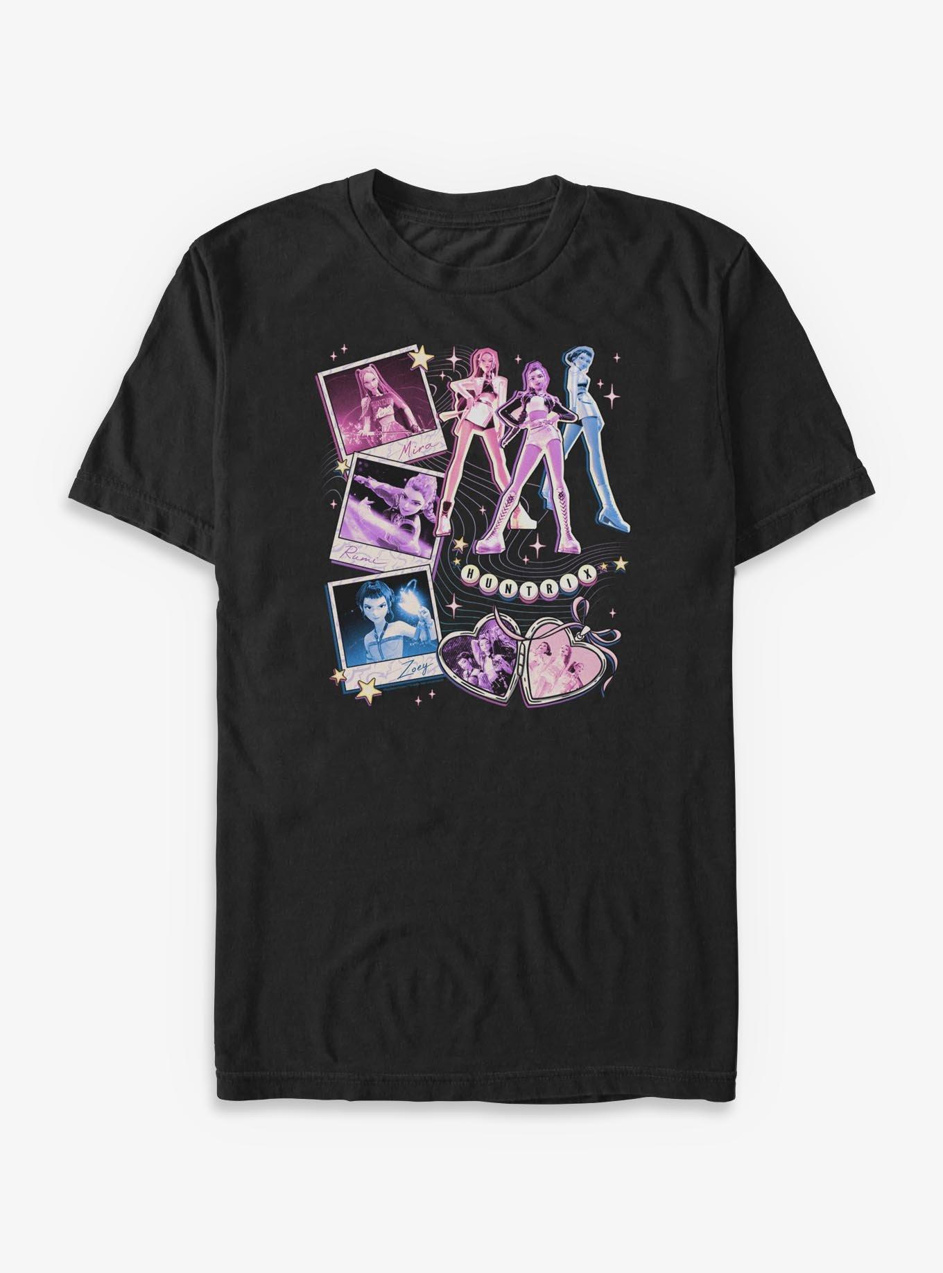 KPop Demon Hunters Huntrix Collage Big & Tall T-Shirt, , hi-res