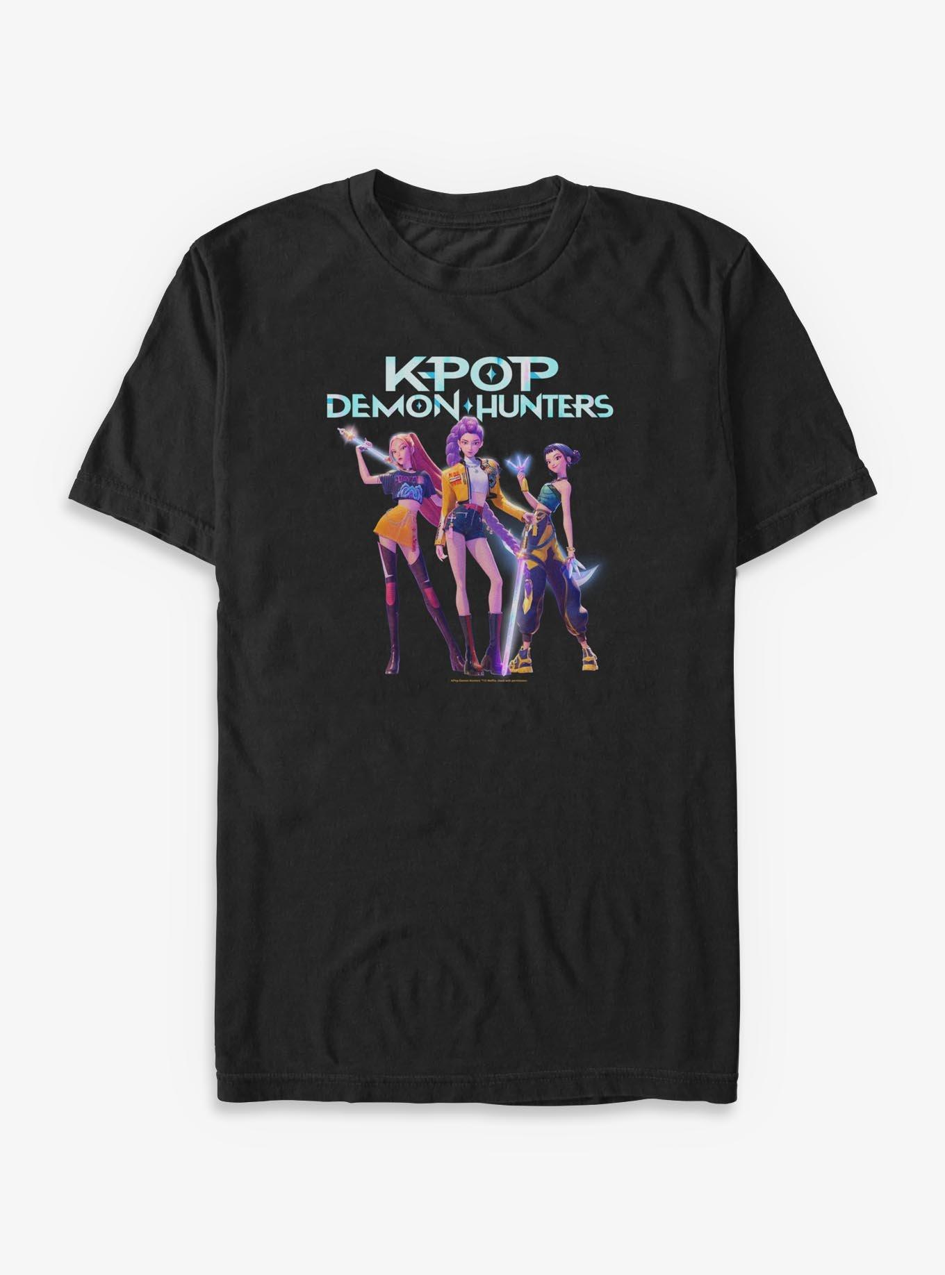 KPop Demon Hunters Group Big & Tall T-Shirt, , hi-res
