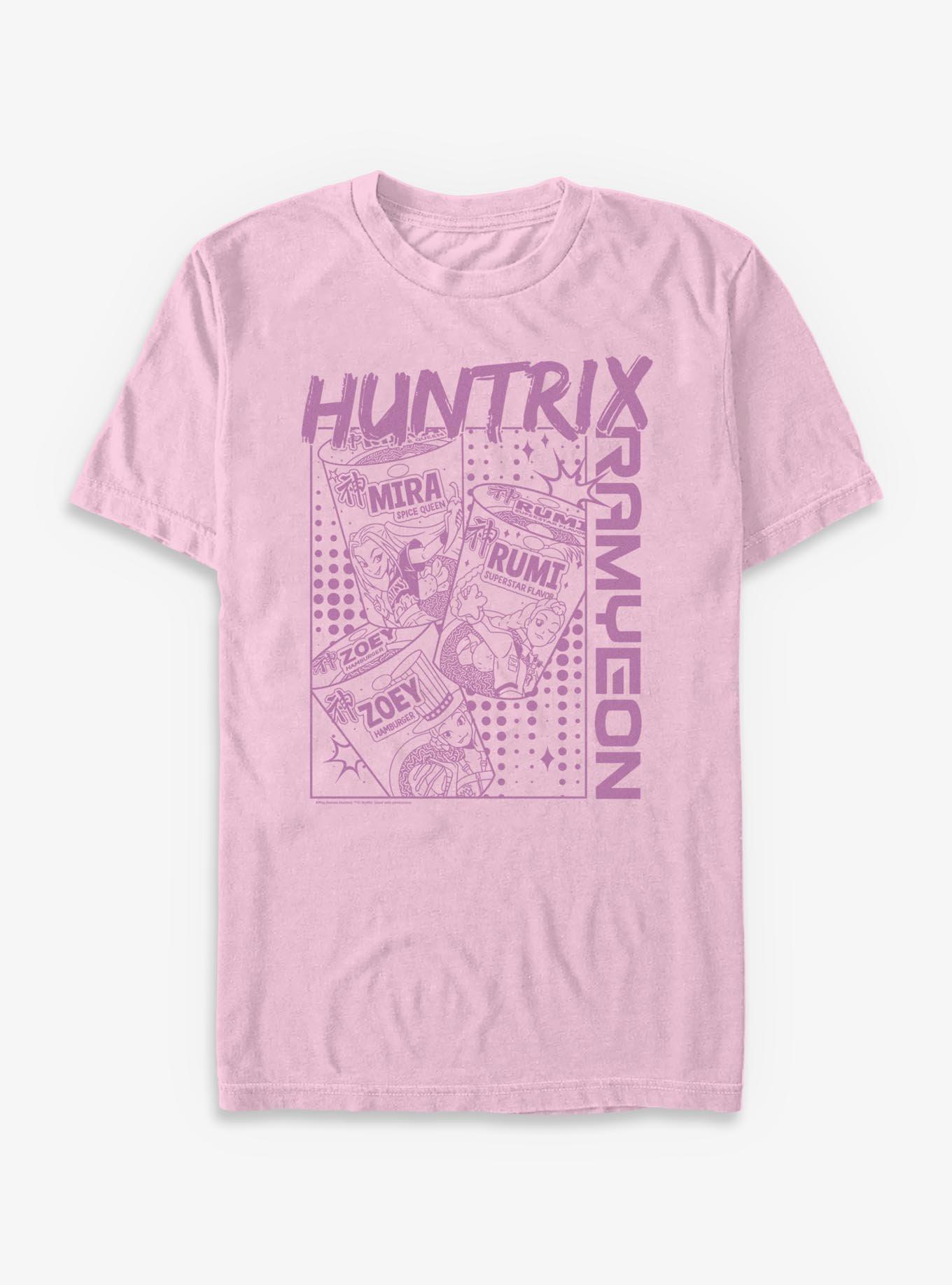 KPop Demon Hunters Huntrix Ramyeon Instant Noodle Garment Dye T-Shirt, , hi-res