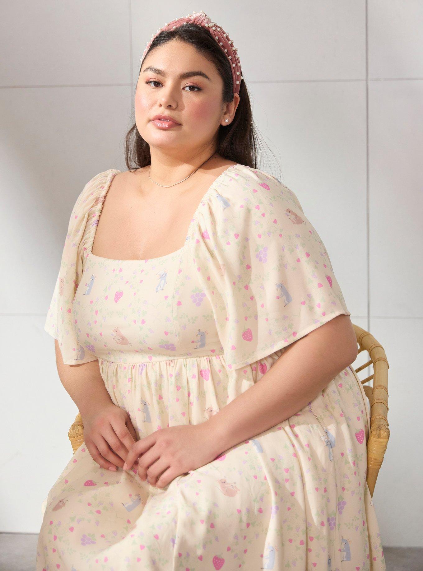 Disney Pixar Ratatouille Strawberry Plus Size Dress &mdash; BoxLunch Exclusive, , hi-res