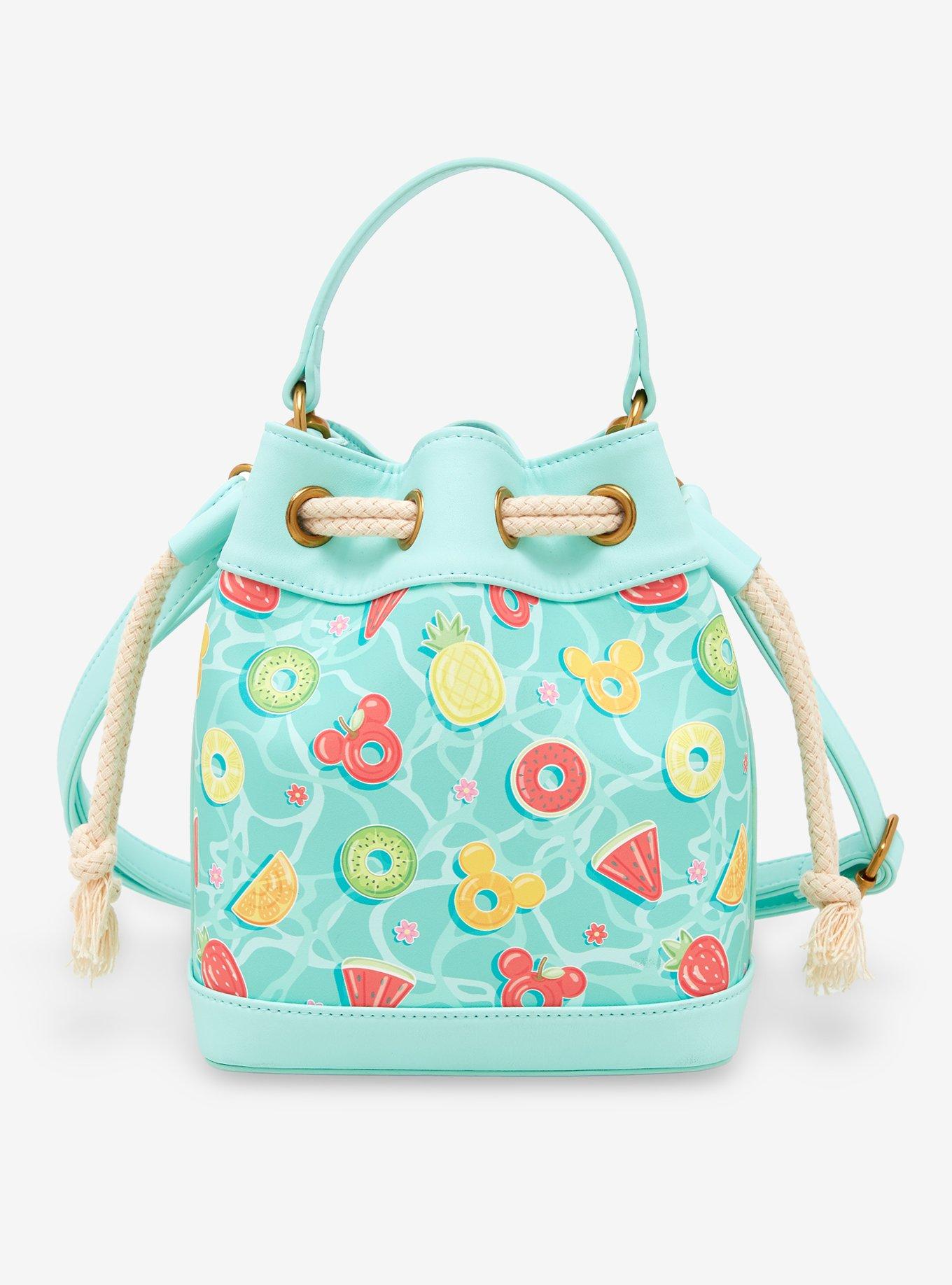 Loungefly Disney Mickey Mouse Pool Floaties Bucket Bag, , hi-res