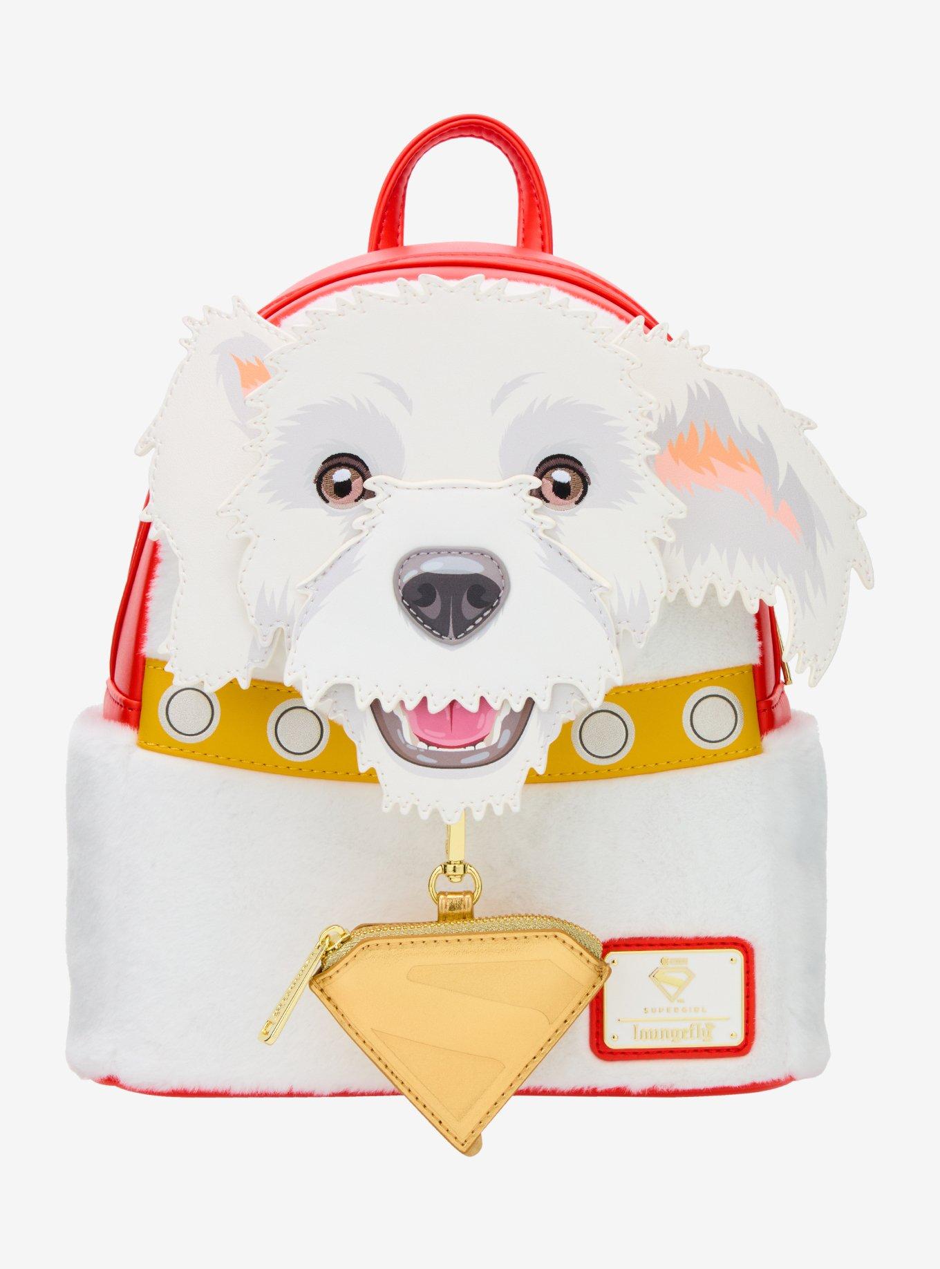 Loungefly DC Comics Supergirl Krypto Mini Backpack With Coin Purse, , hi-res