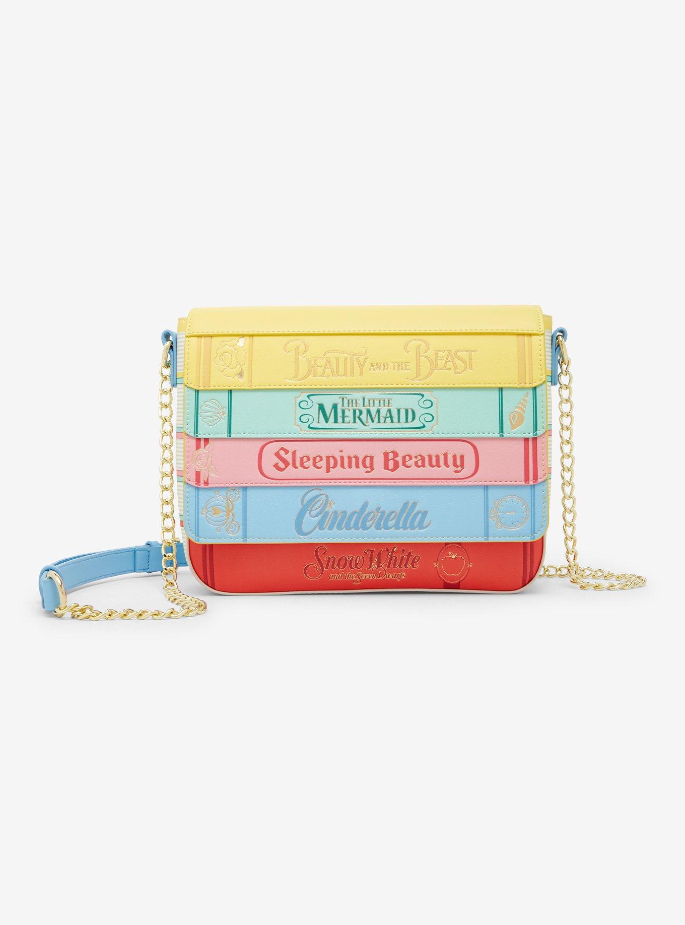 Loungefly Disney Princess Books Crossbody Bag, , hi-res