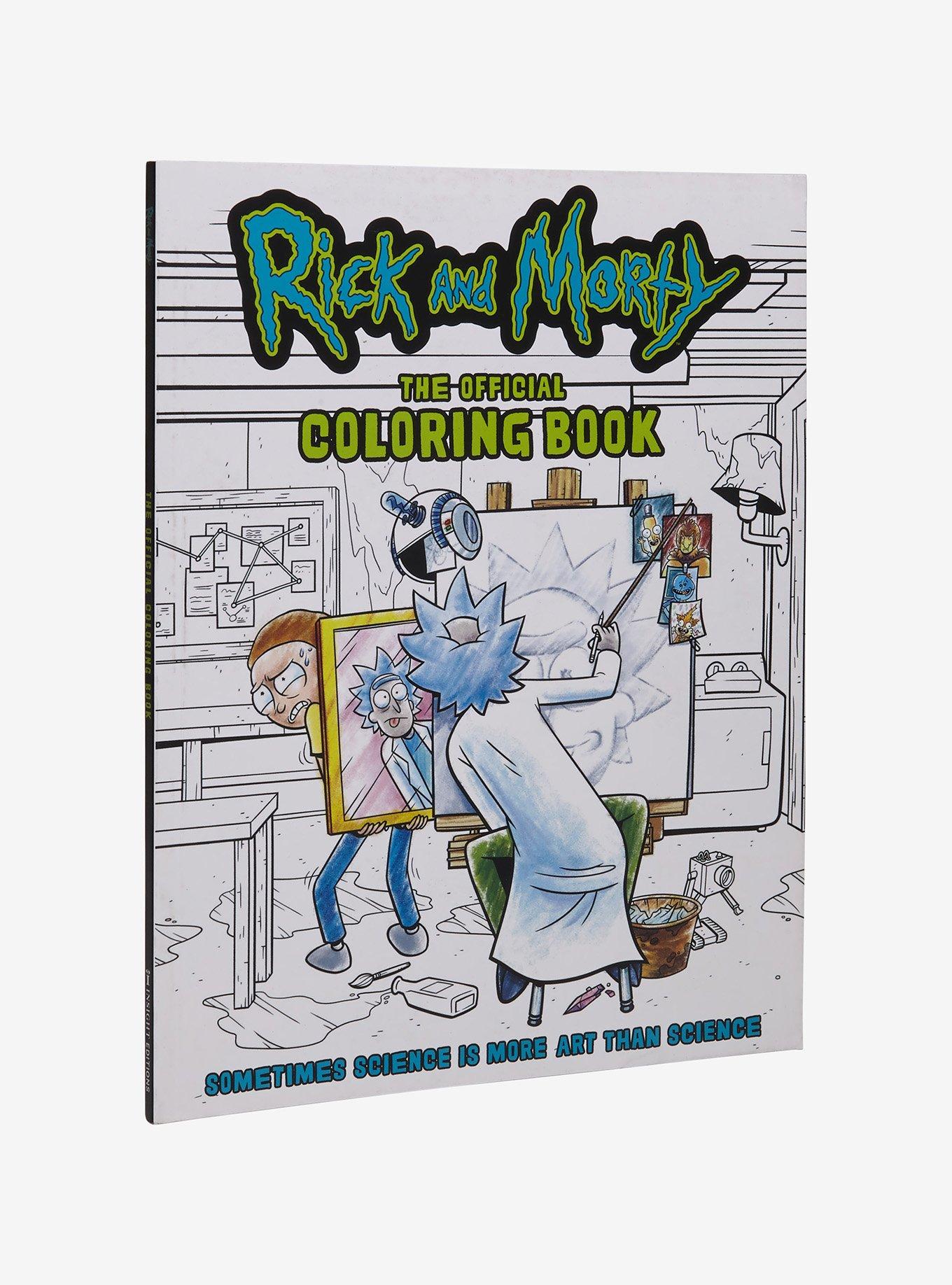 Rick And Morty: The Official Coloring Book, , hi-res