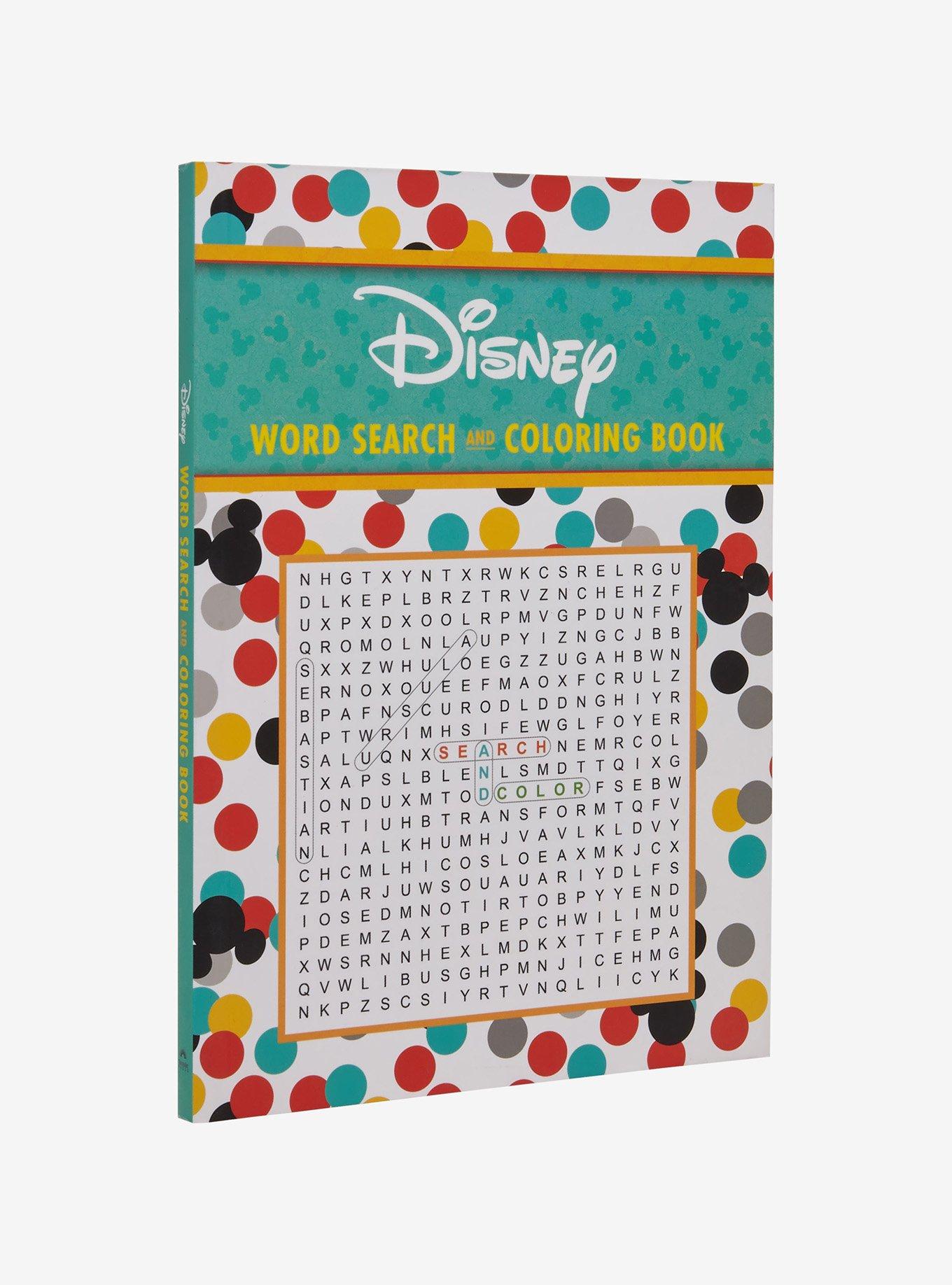 Disney Word Search And Coloring Book, , hi-res