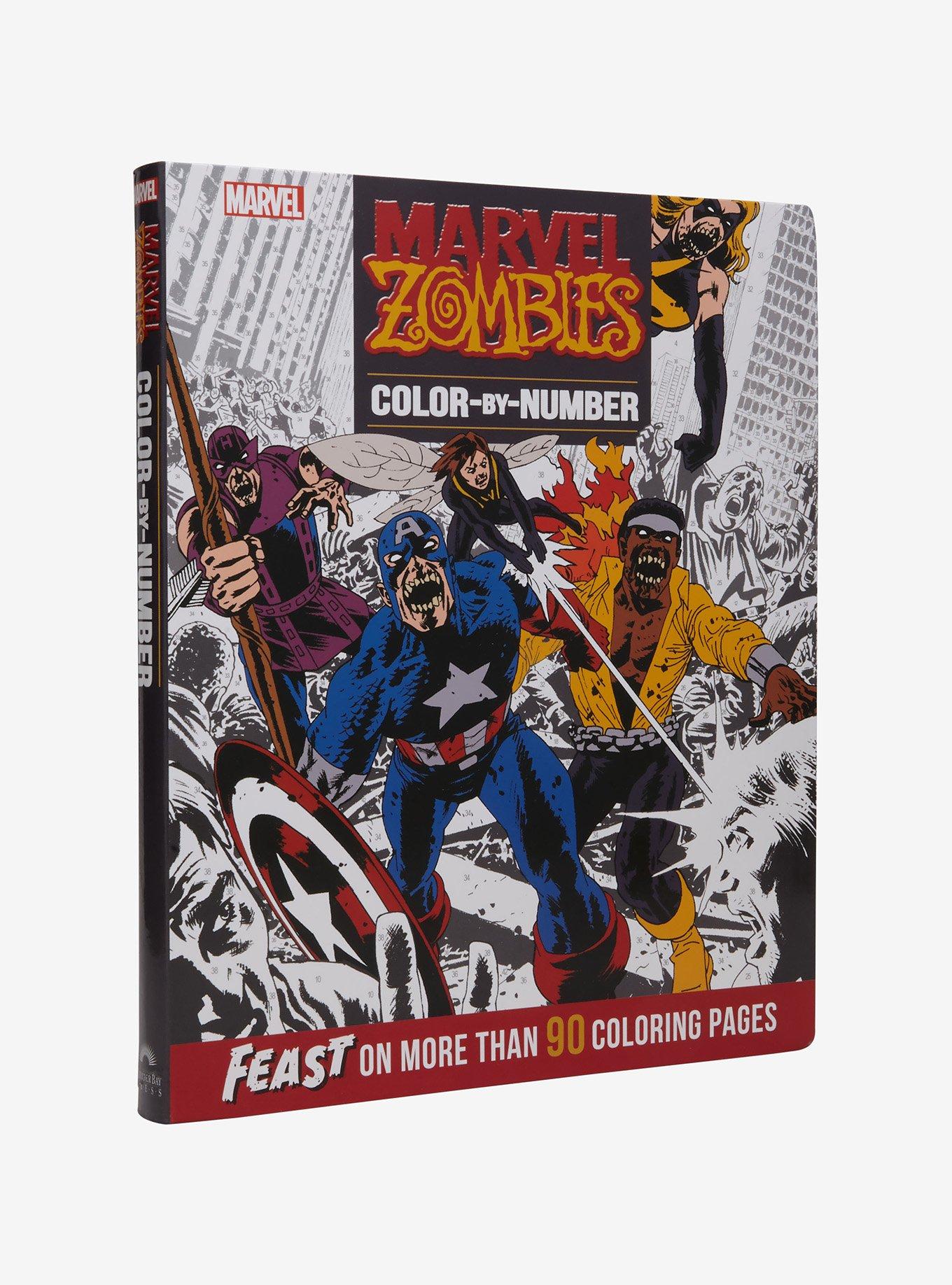 Marvel Zombies Color-By-Number Book, , hi-res