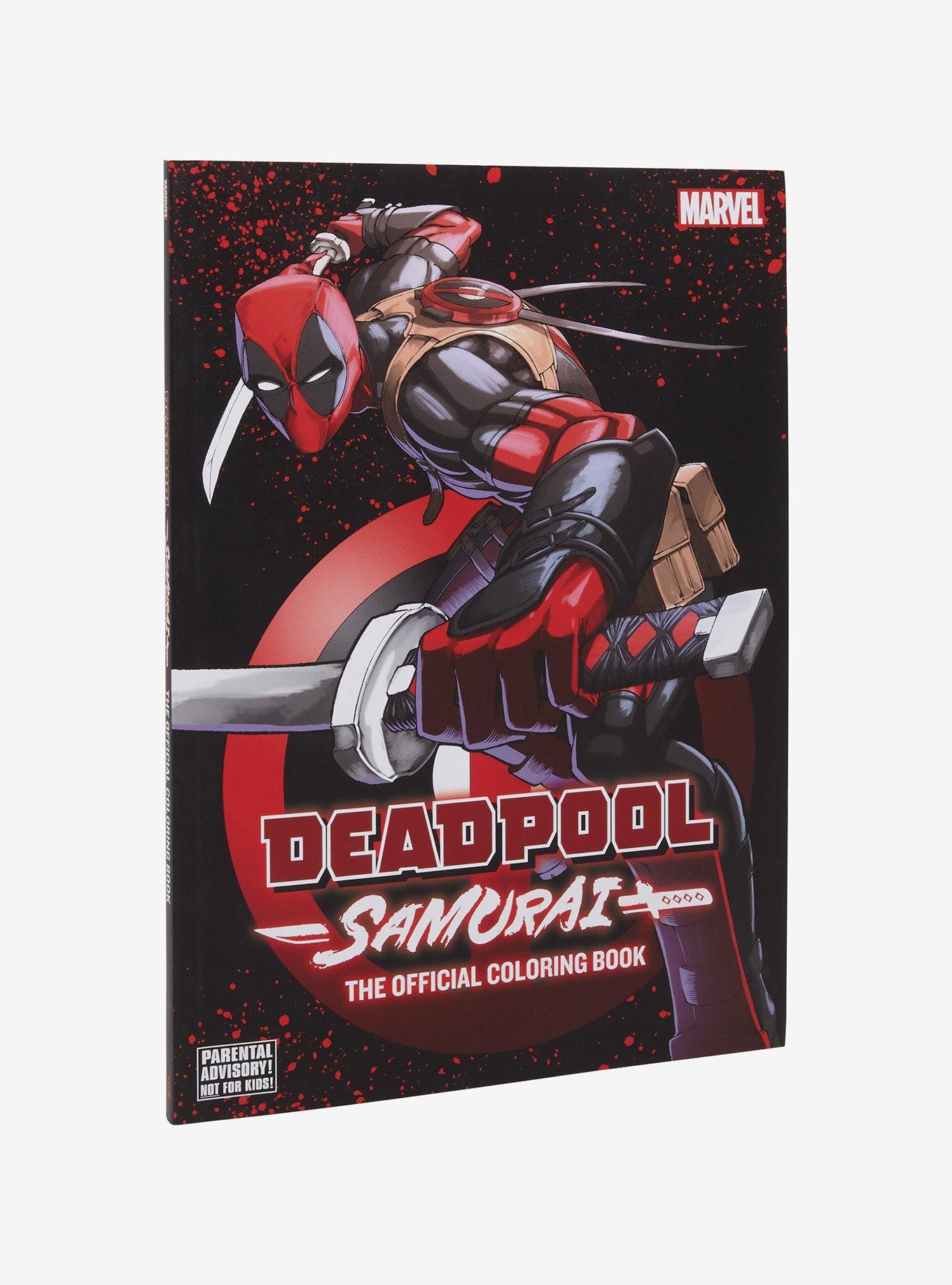 Marvel Deadpool: Samurai The Official Coloring Book, , hi-res