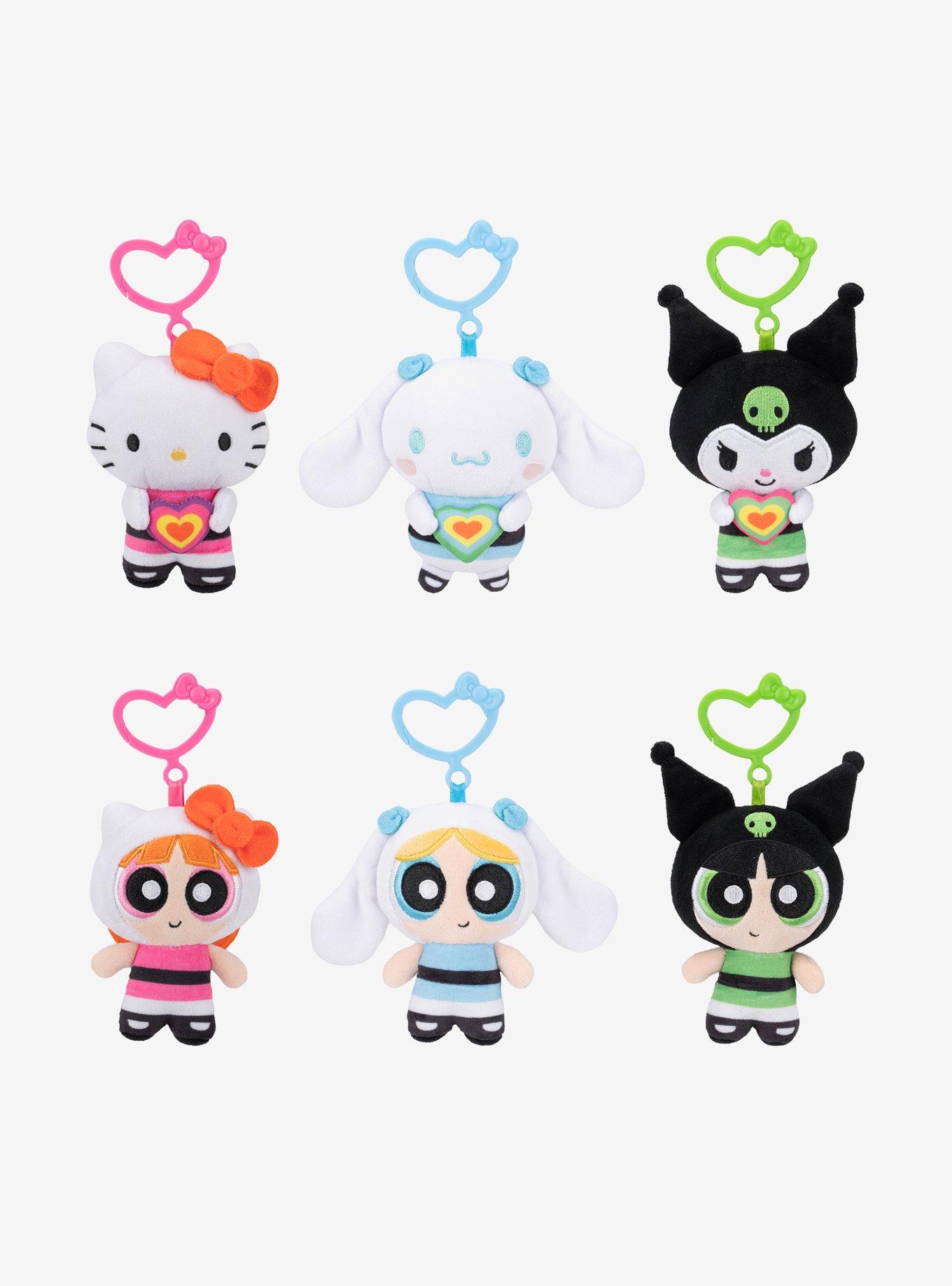 Hello Kitty And Friends X The Powerpuff Girls Assorted Blind Plush Bag Clip, , hi-res