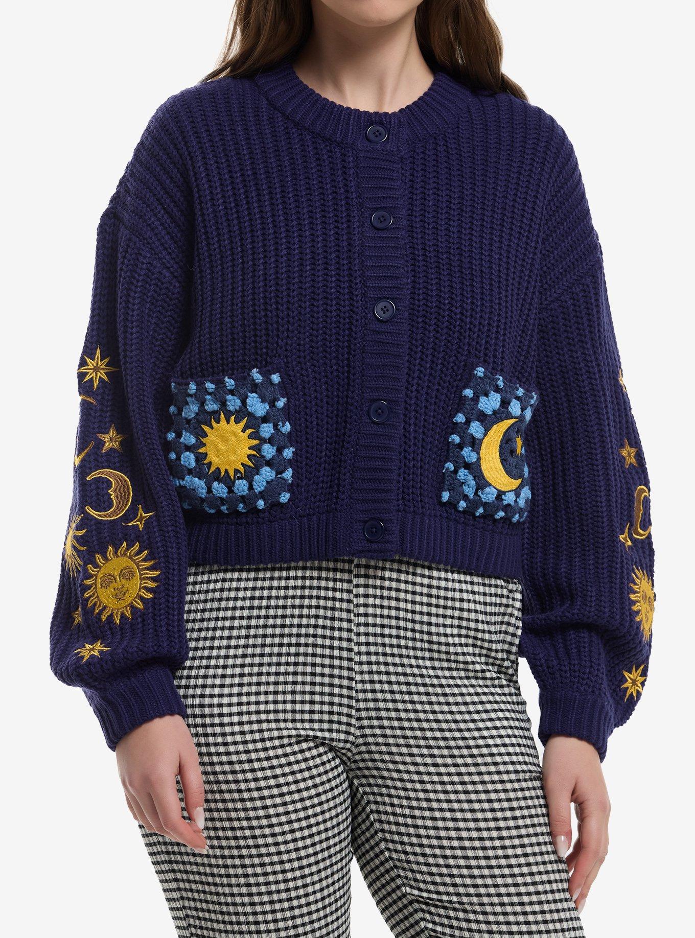 Cosmic Aura Celestial Girls Cardigan, , hi-res