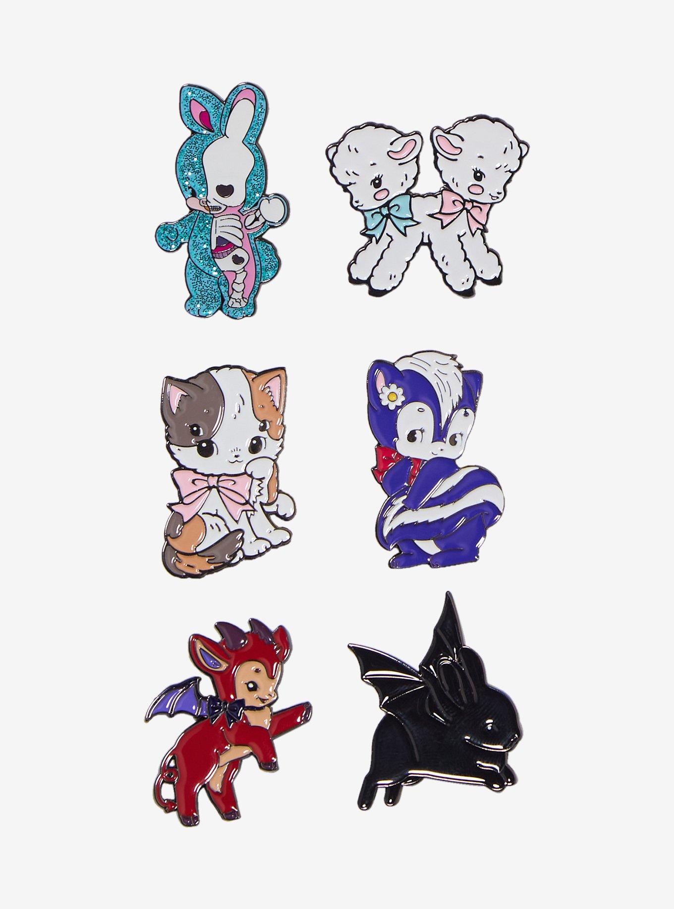 Vampire Valentine Creepy Coquette Creatures Blind Bag Enamel Pin Hot Topic Exclusive, , hi-res