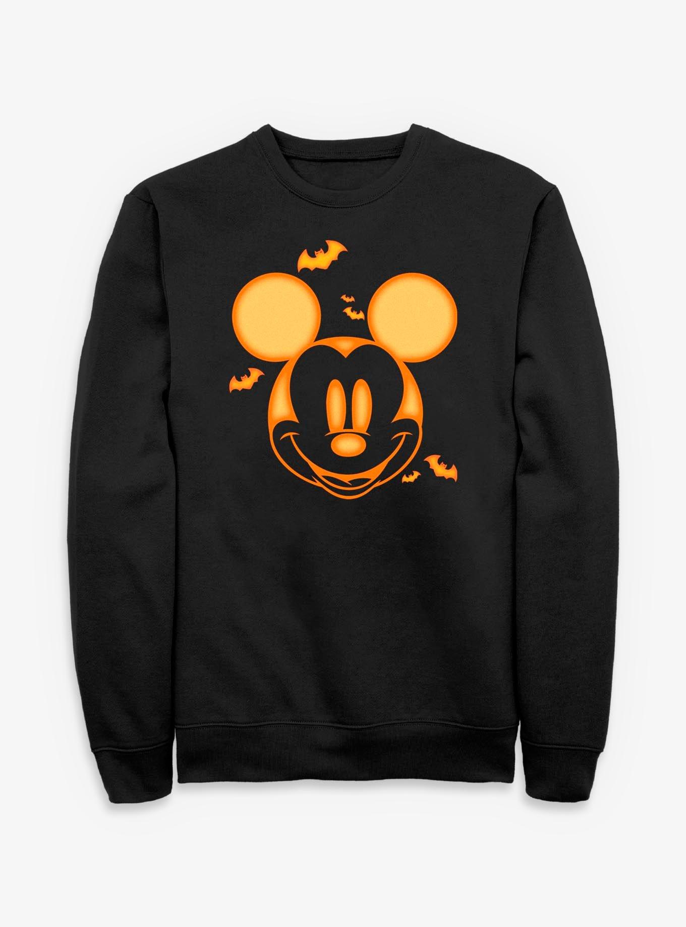 Disney Mickey Mouse Mickey Pumpkin Face Sweatshirt, , hi-res