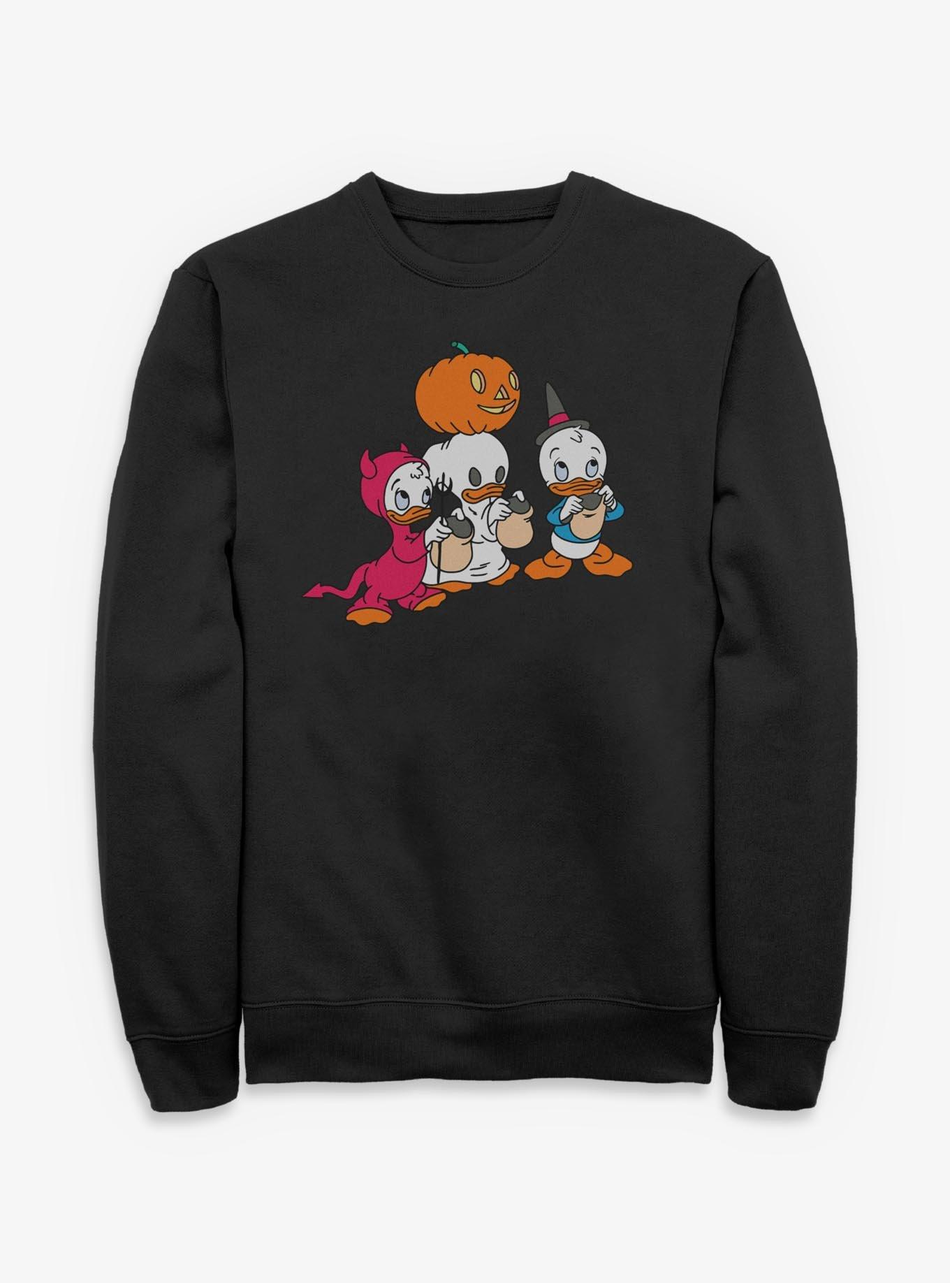 Disney Ducktales Huey Dewey Louie Trick Or Treating  Sweatshirt, , hi-res