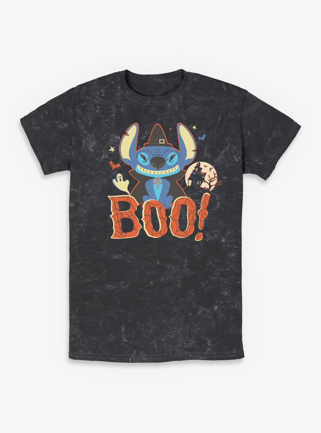 Disney Lilo & Stitch Boo Stitch Mineral Wash T-Shirt, , hi-res