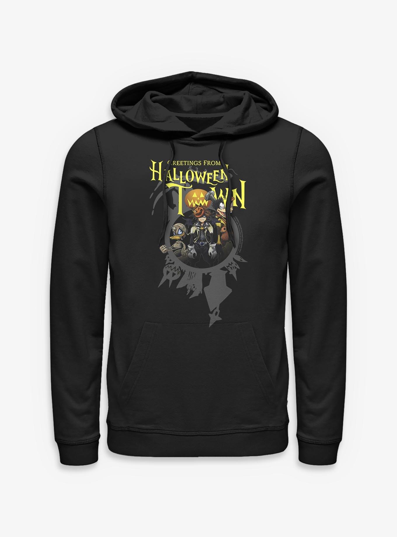 Disney Kingdom Hearts Greetings From Halloween Town Hoodie, , hi-res