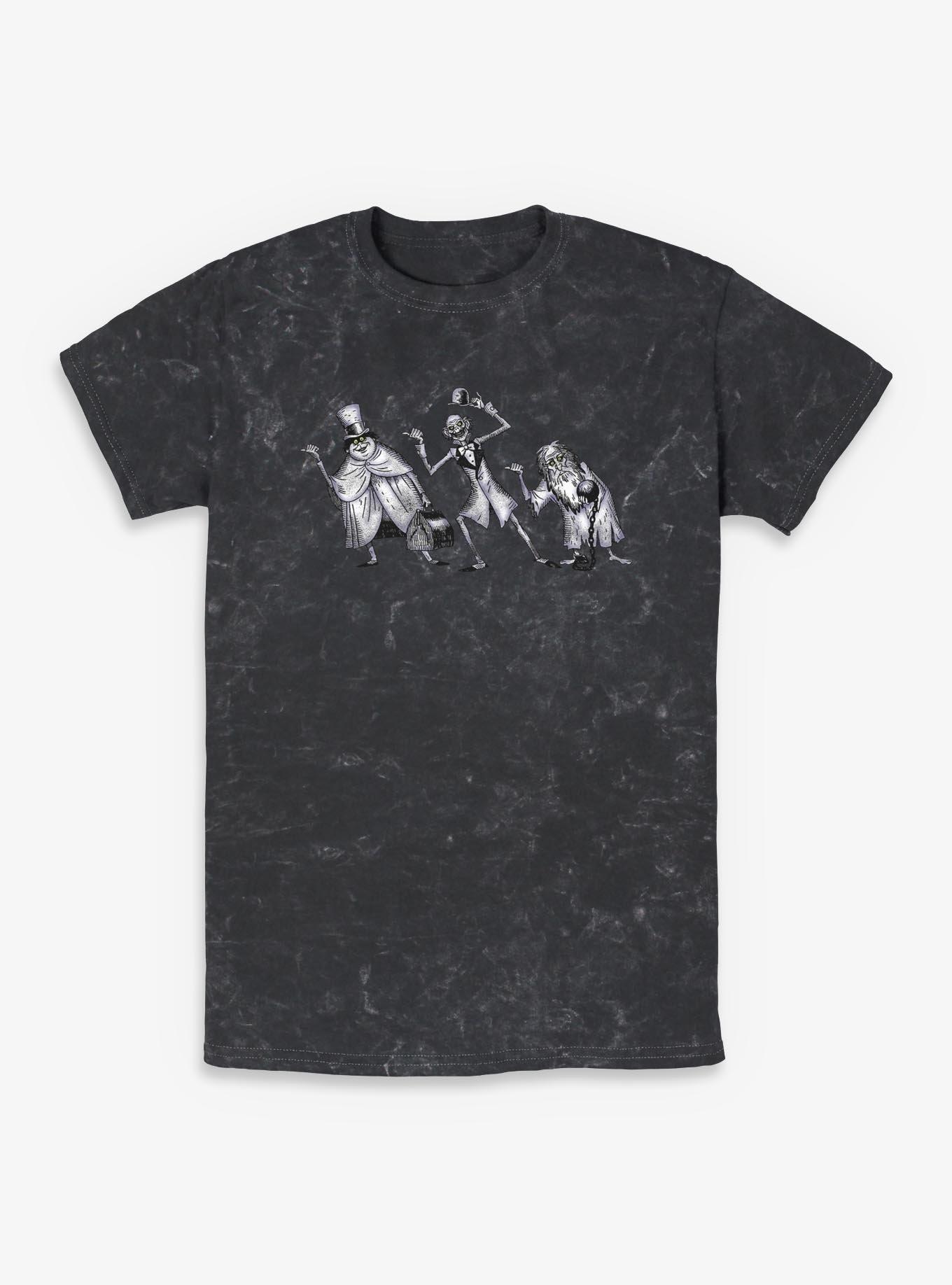Disney Haunted Mansion Hitchhiking Ghosts Mineral Wash T-Shirt