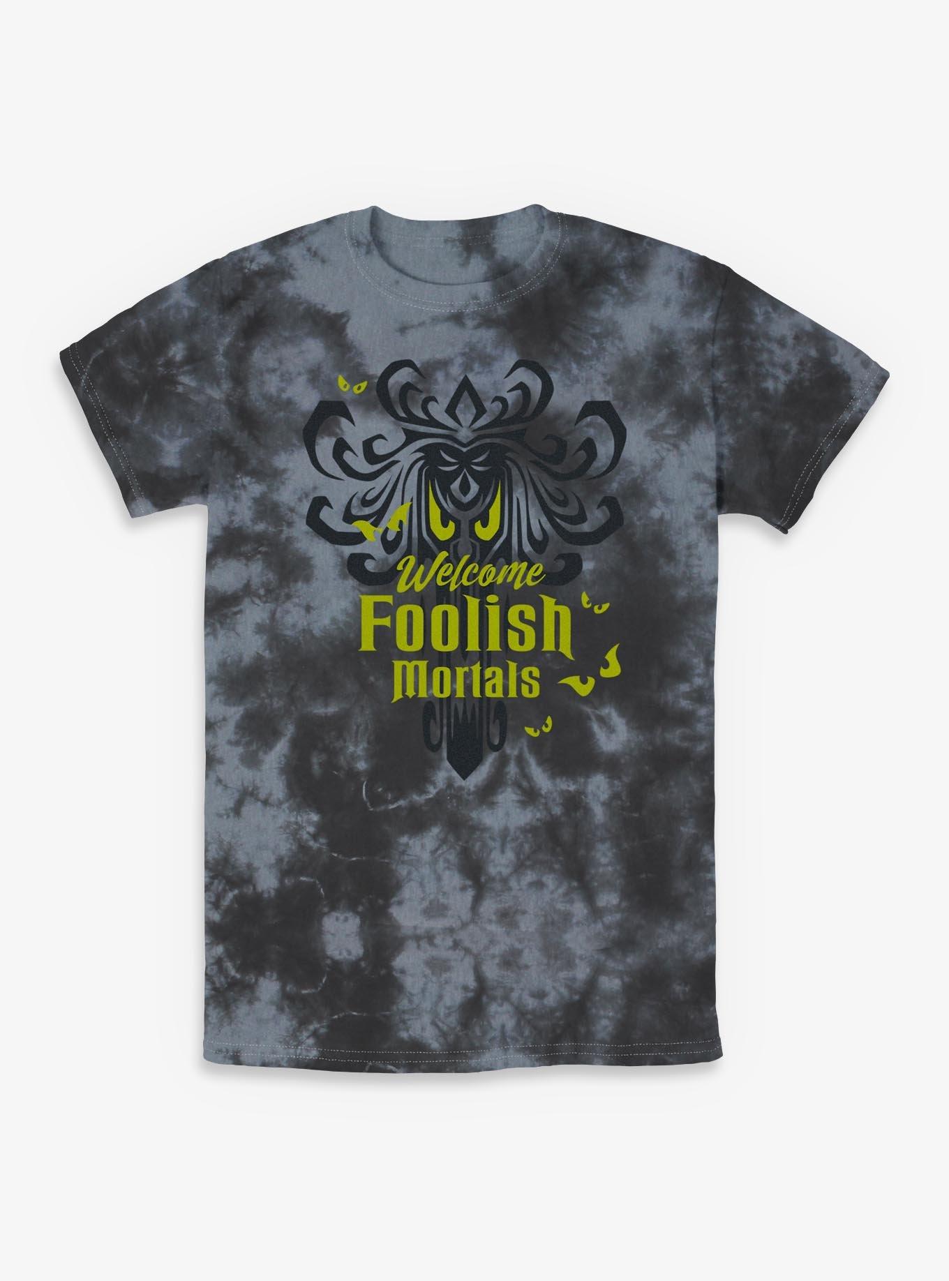 Disney Haunted Mansion Welcome Foolish Mortals Tie-Dye T-Shirt, , hi-res