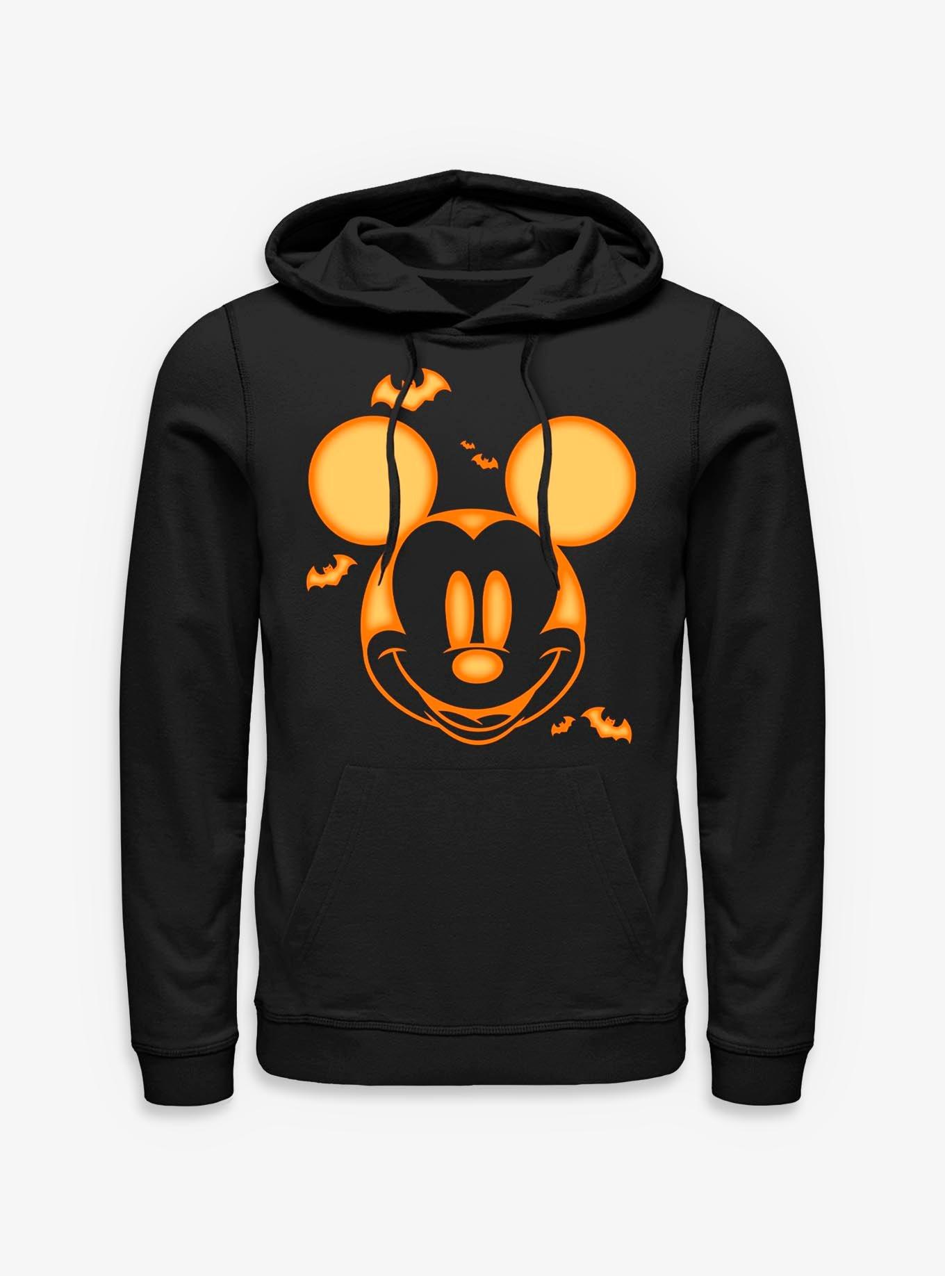 Disney Mickey Mouse Mickey Pumpkin Face Hoodie, , hi-res