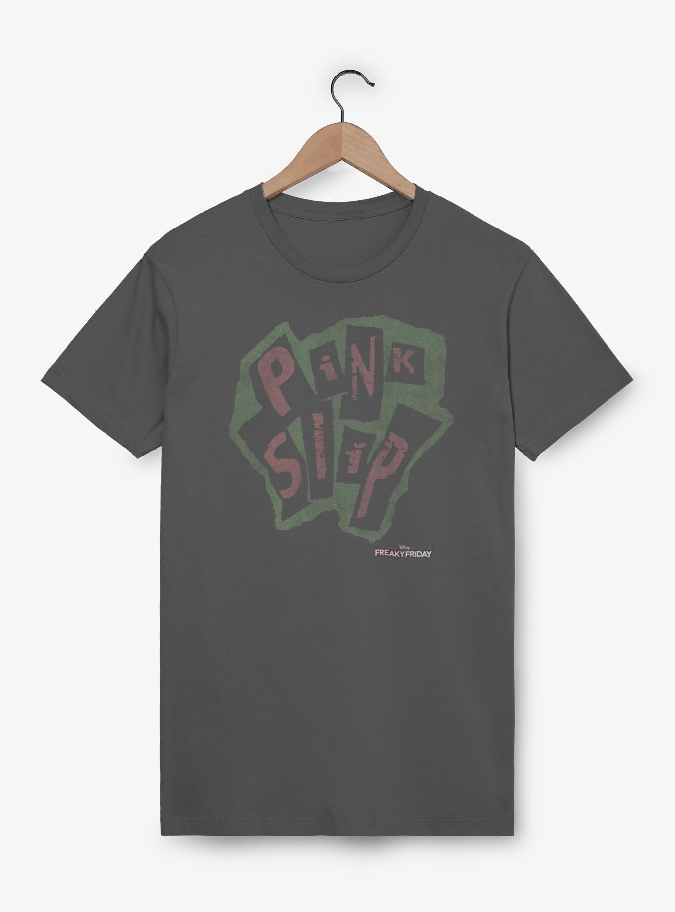 Disney Freaky Friday Pink Slip Logo T-Shirt, , hi-res