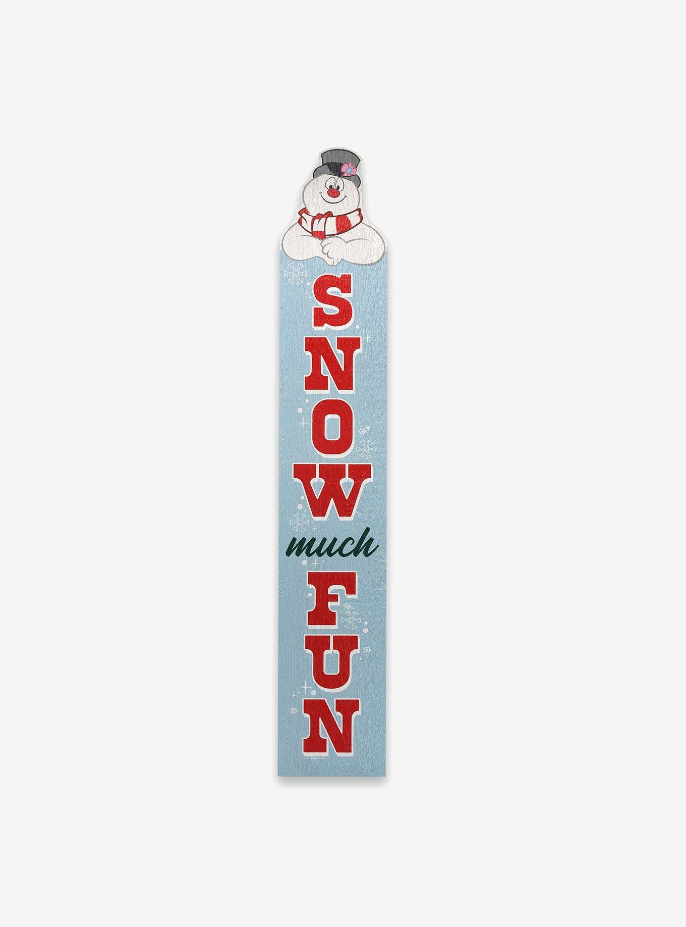 Frosty The Snowman Snow Much Fun Vertical Porch Leaner Wood Wall Decor, , hi-res