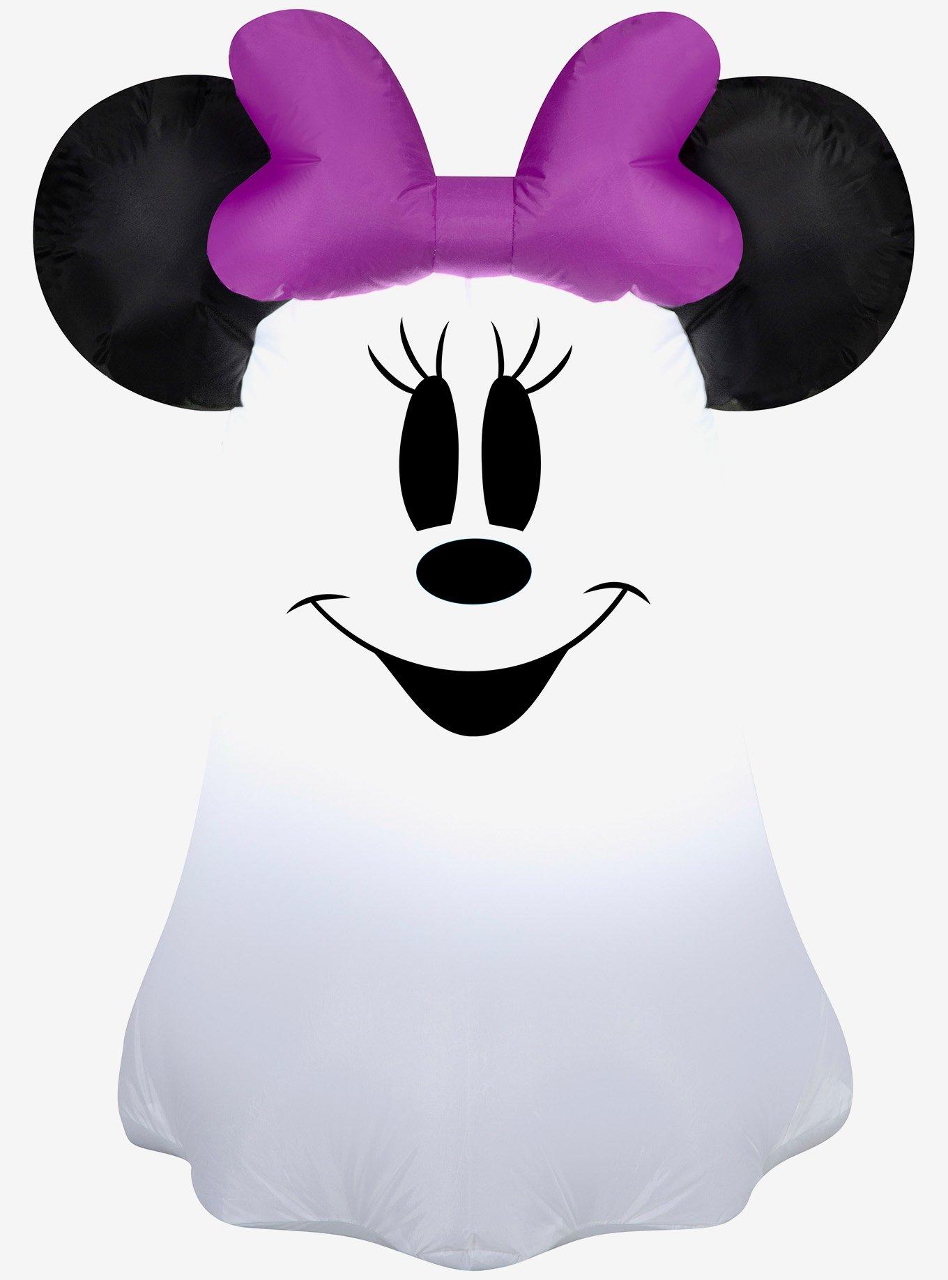 Disney Minnie Mouse Stylized Minnie Ghost Airblown Inflatable, , hi-res