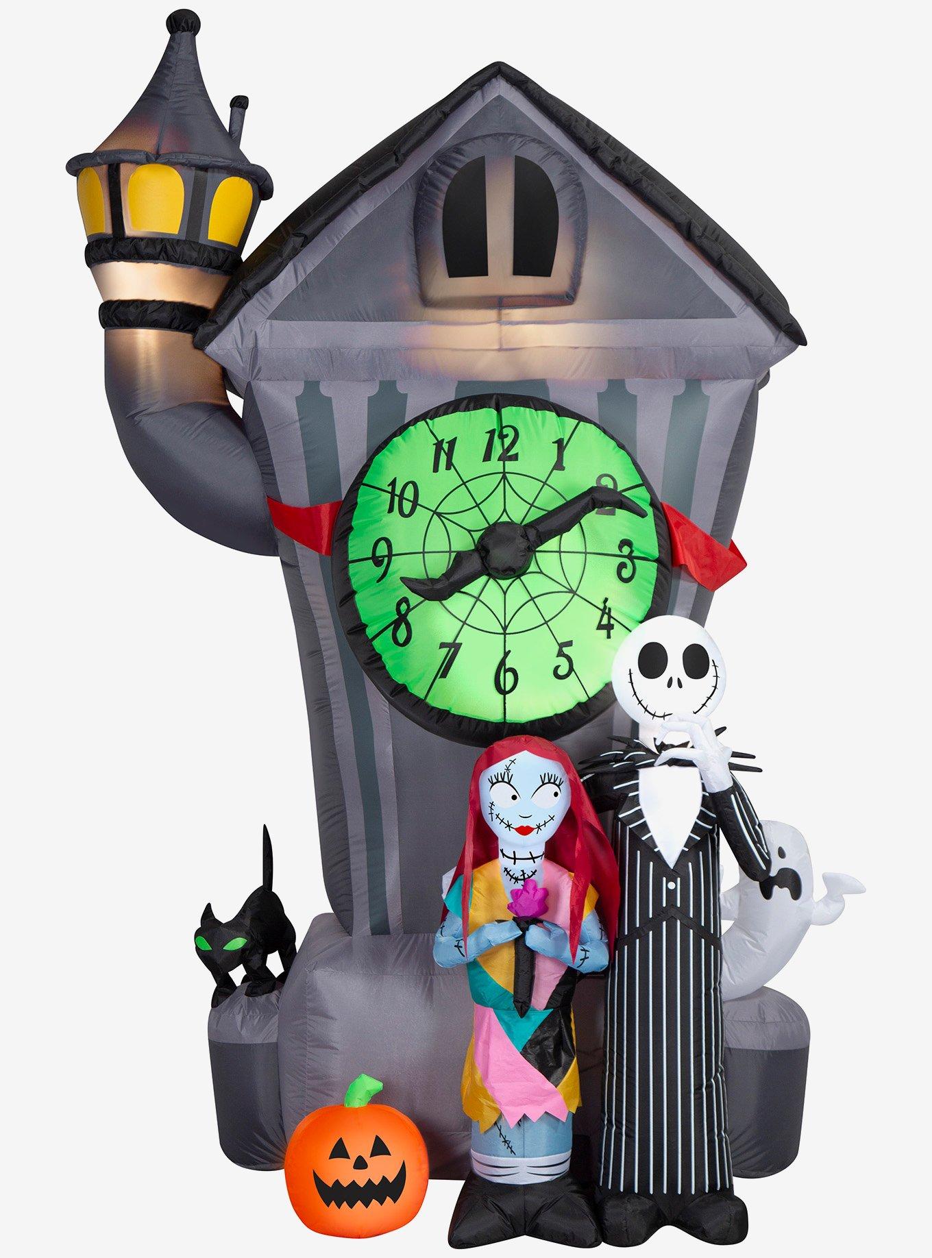 Disney Nightmare Before Christmas Clock Tower House Giant Airblown Inflatable