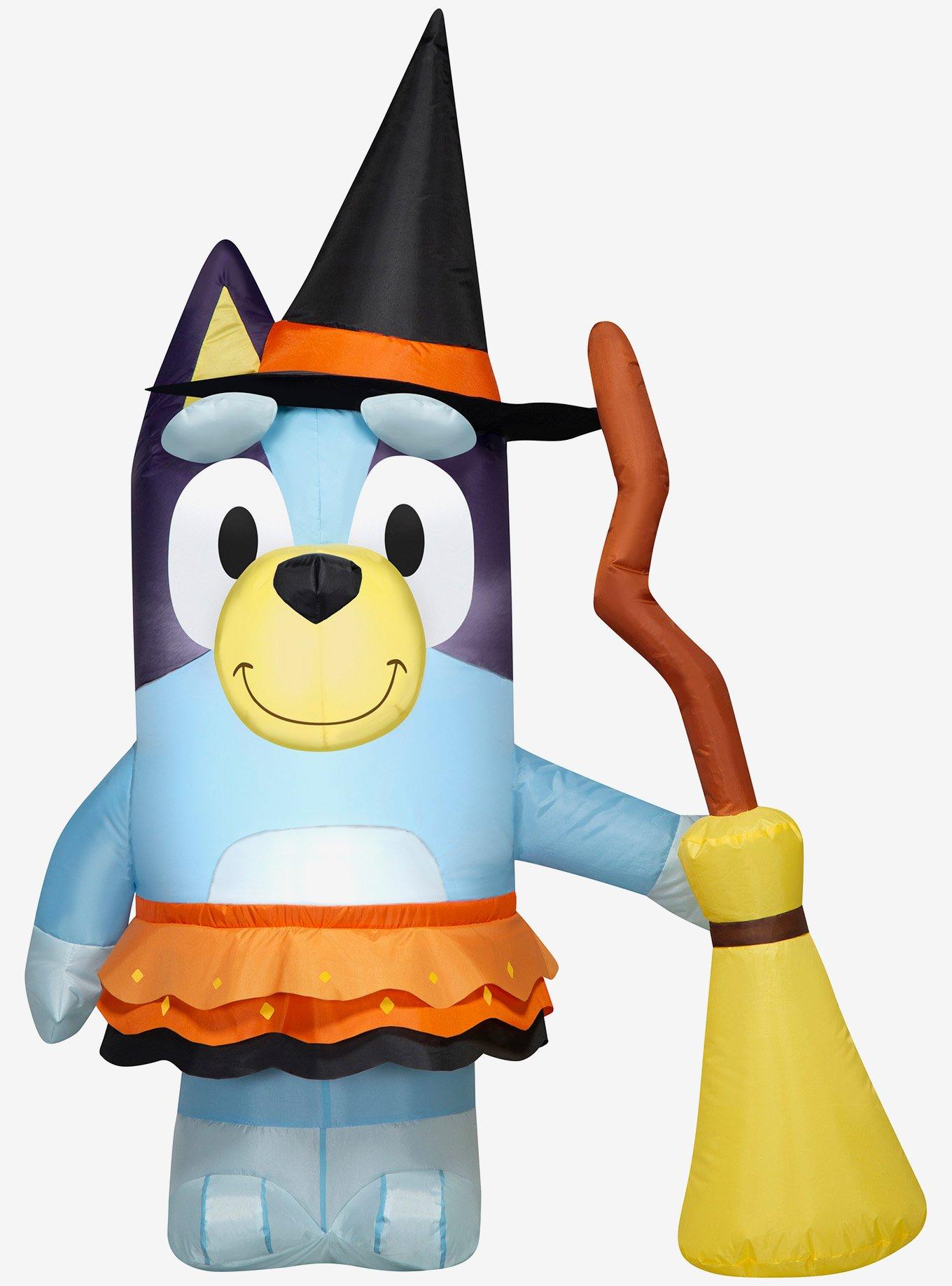 Bluey Witch Costume Airblown Inflatable, , hi-res