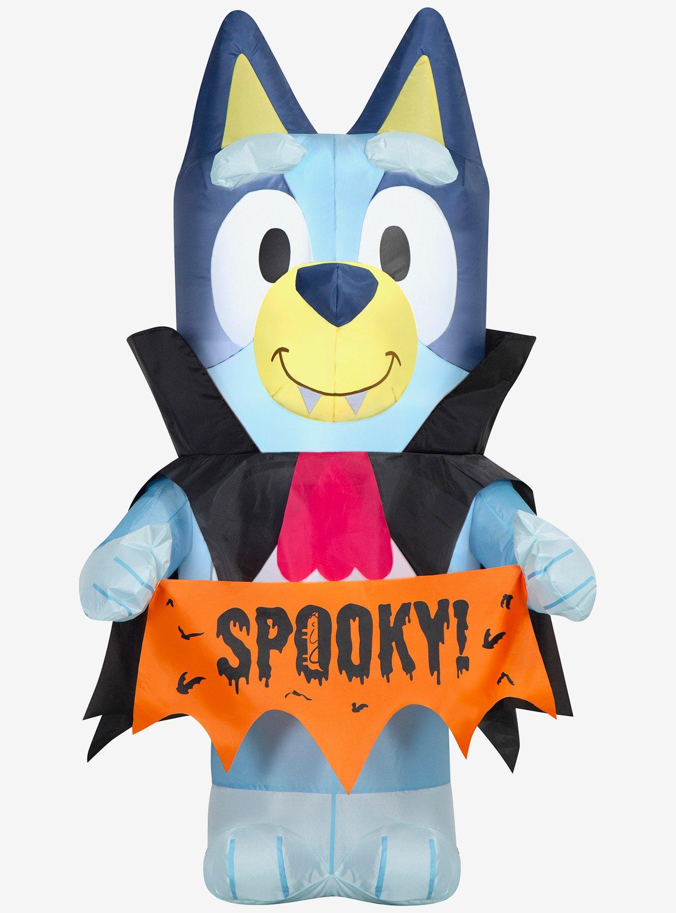 Bluey Vampire Costume Airblown Inflatable, , hi-res