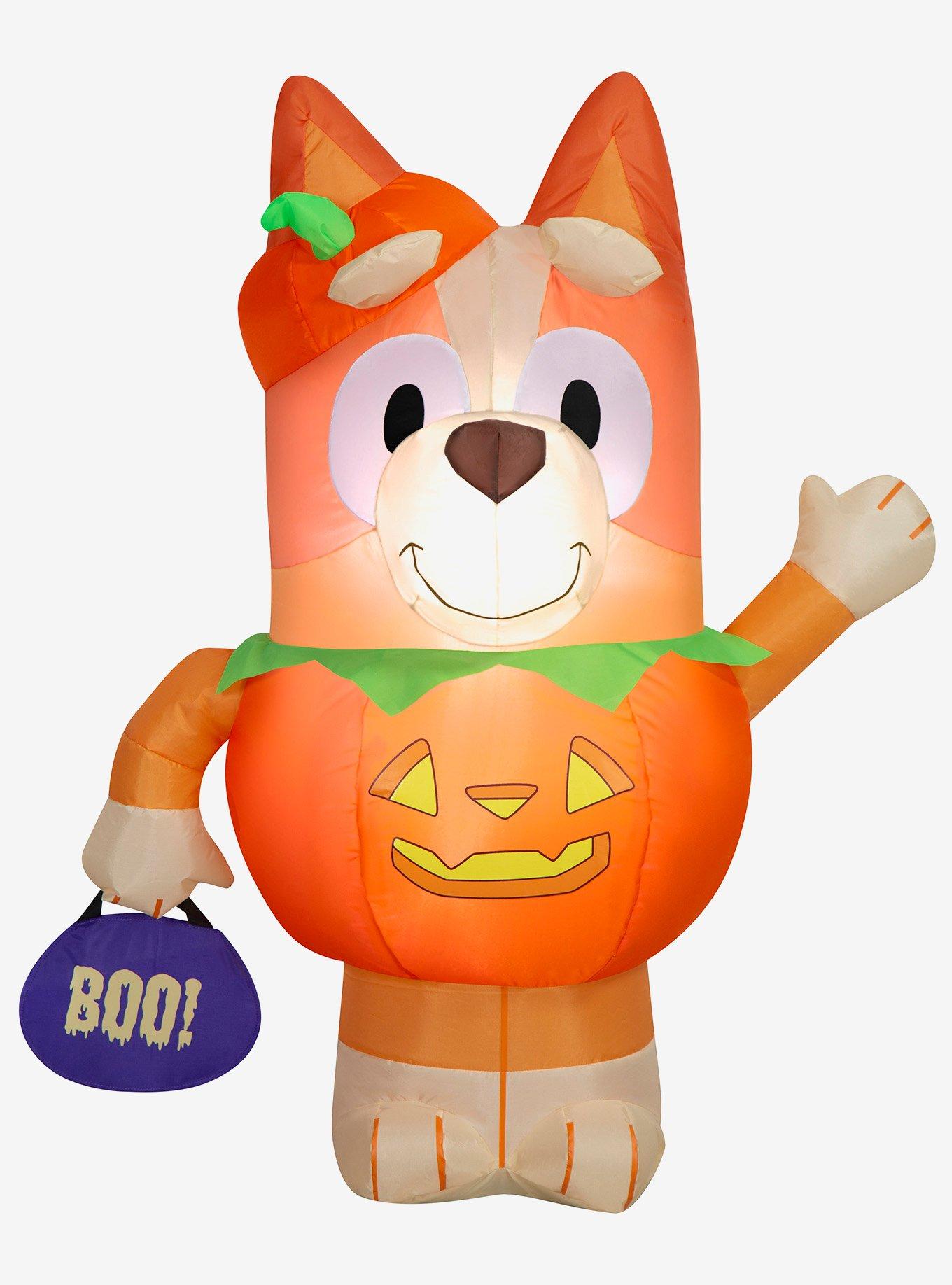 Bluey Bingo in Pumpkin Costume Airblown Inflatable, , hi-res