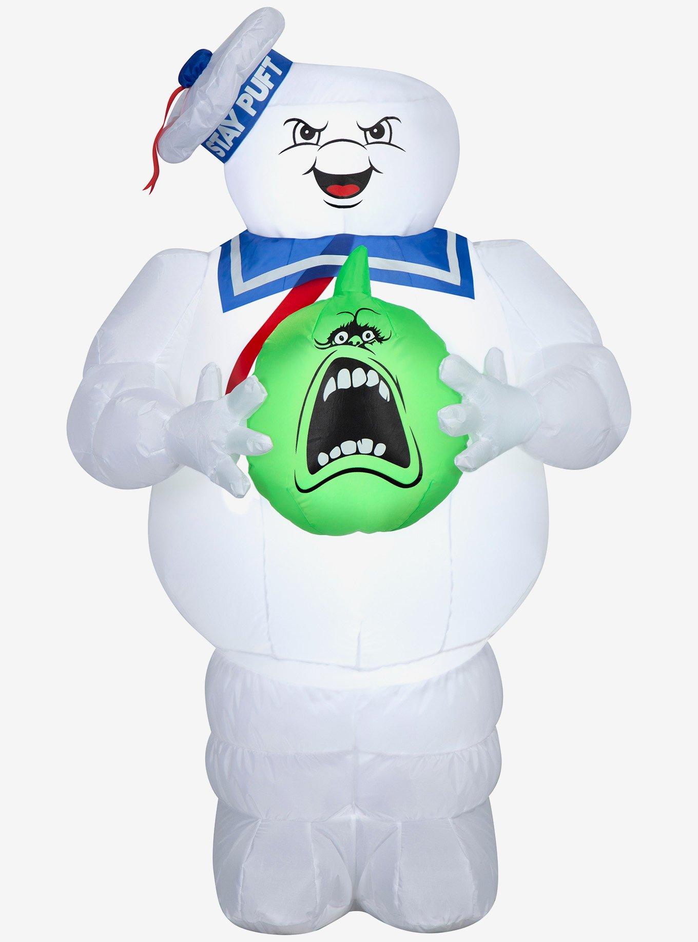 Ghostbusters Stay Puft with Pumpkin Airblown Inflatable, , hi-res