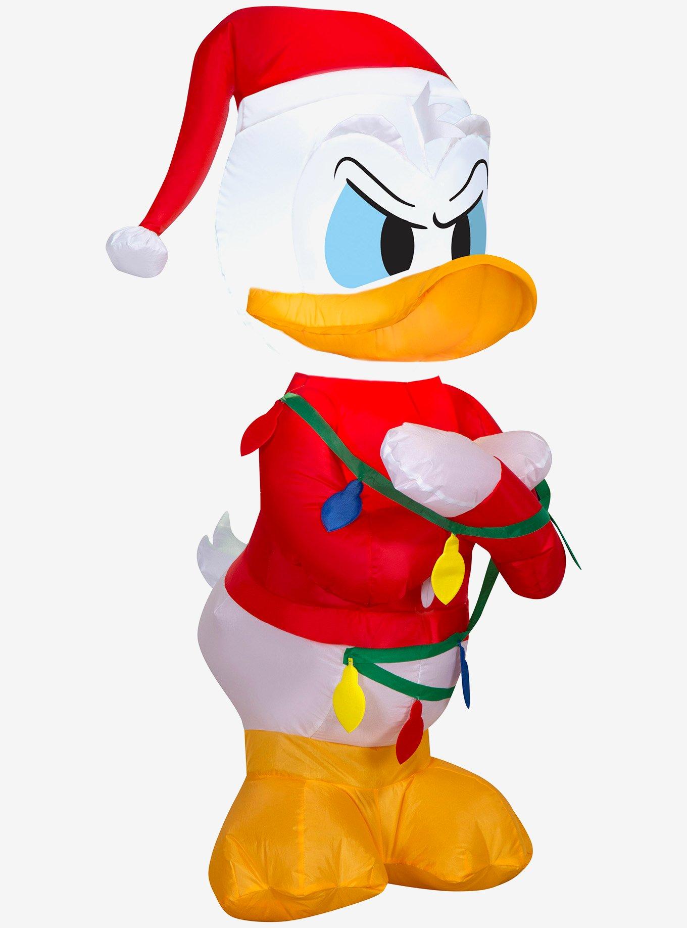 Disney Donald Duck in Sweater with Lights Airblown Inflatable, , hi-res