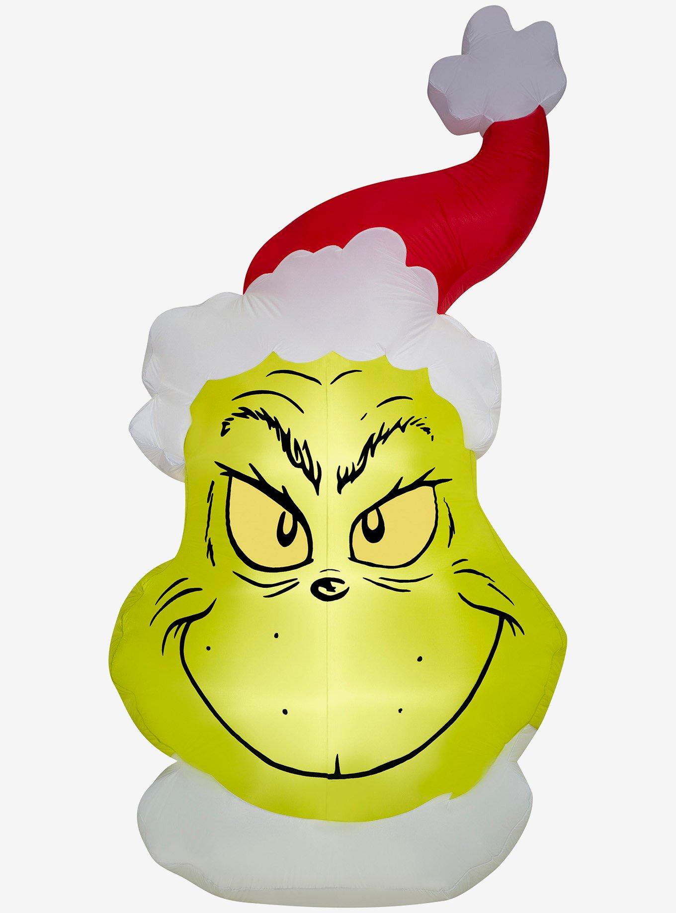 Dr. Seuss How The Grinch Stole Christmas Grinch Giant Airblown Inflatable, , hi-res