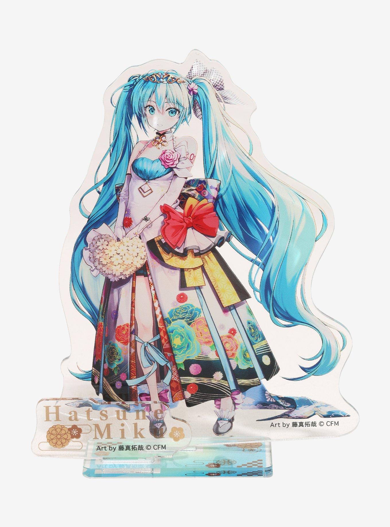 Hatsune Miku Celebration Acrylic Stand, , hi-res