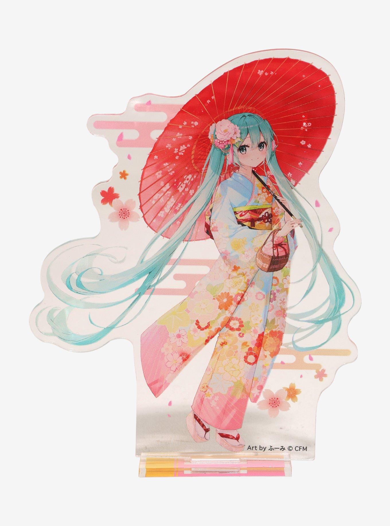 Hatsune Miku Parasol Acrylic Stand, , hi-res