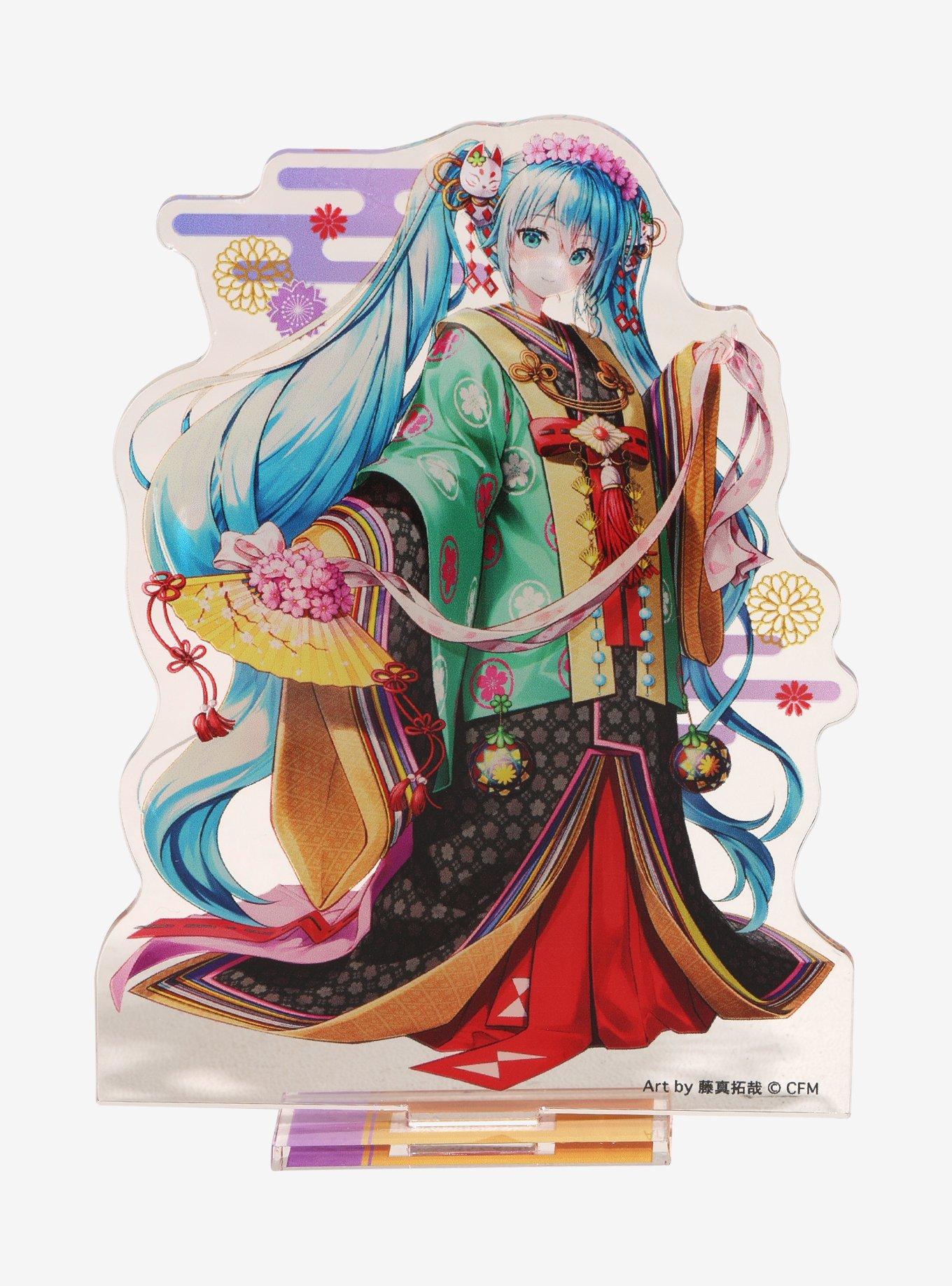 Hatsune Miku Junihitoe Acrylic Stand, , hi-res