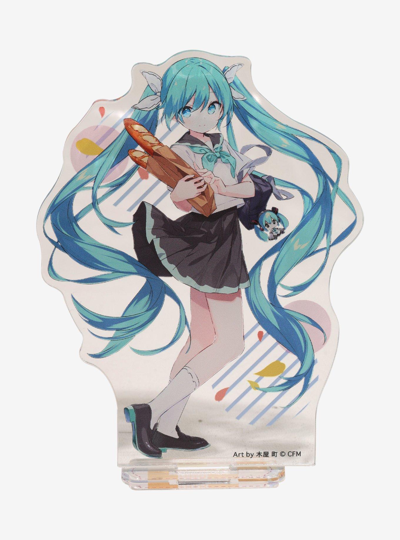 Hatsune Miku Bread Acrylic Stand, , hi-res