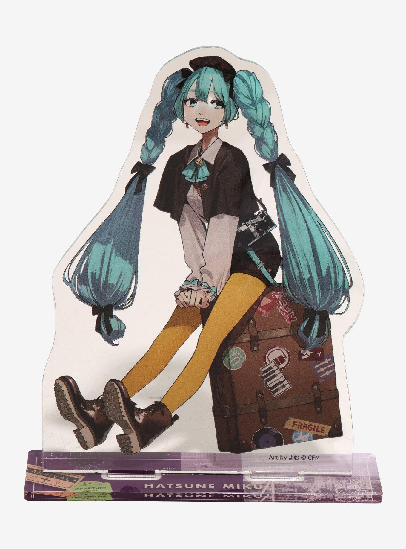 Hatsune Miku Suitcase Acrylic Stand, , hi-res