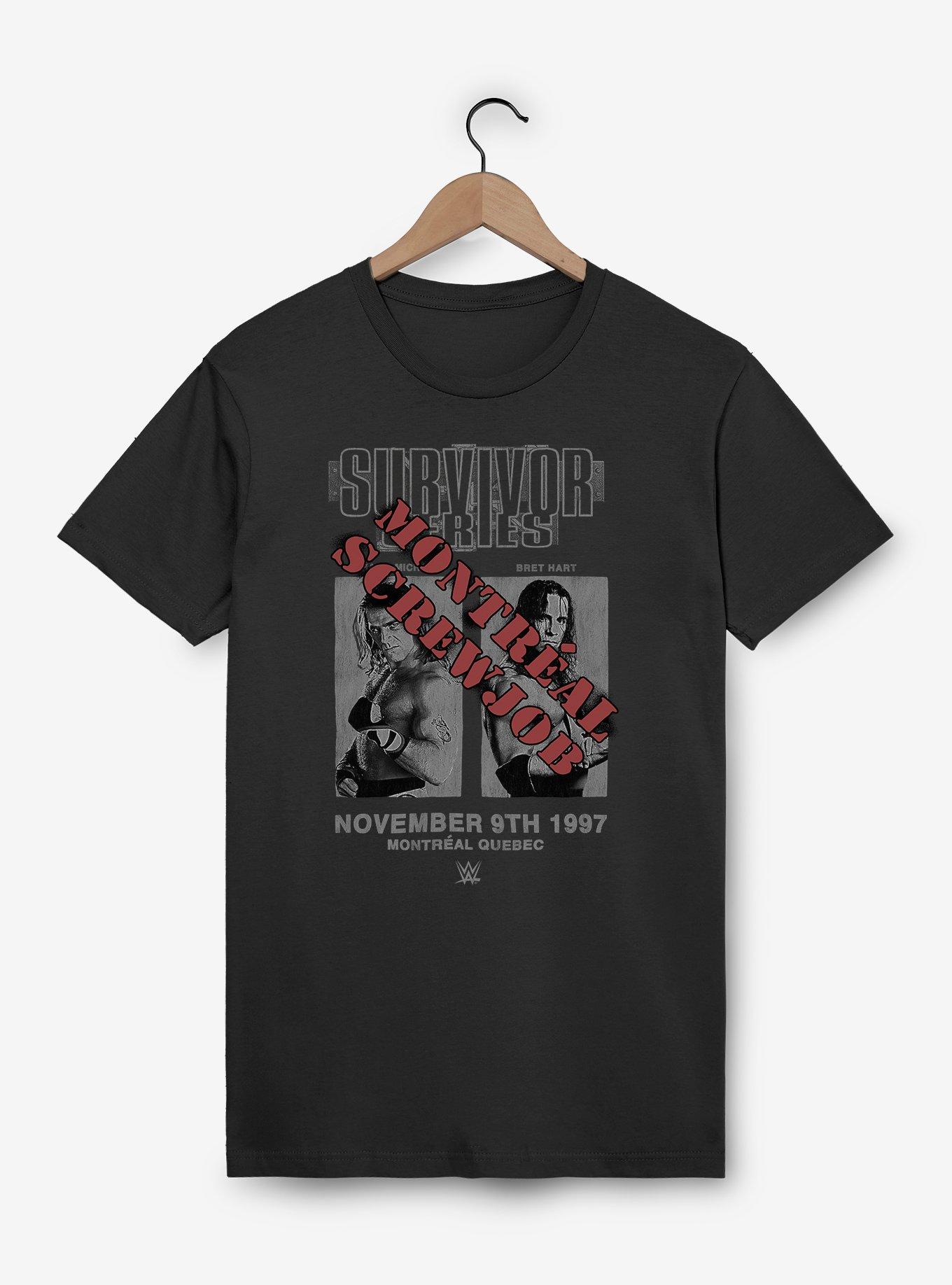 WWE Montreal Screwjob T-Shirt, BLACK, hi-res