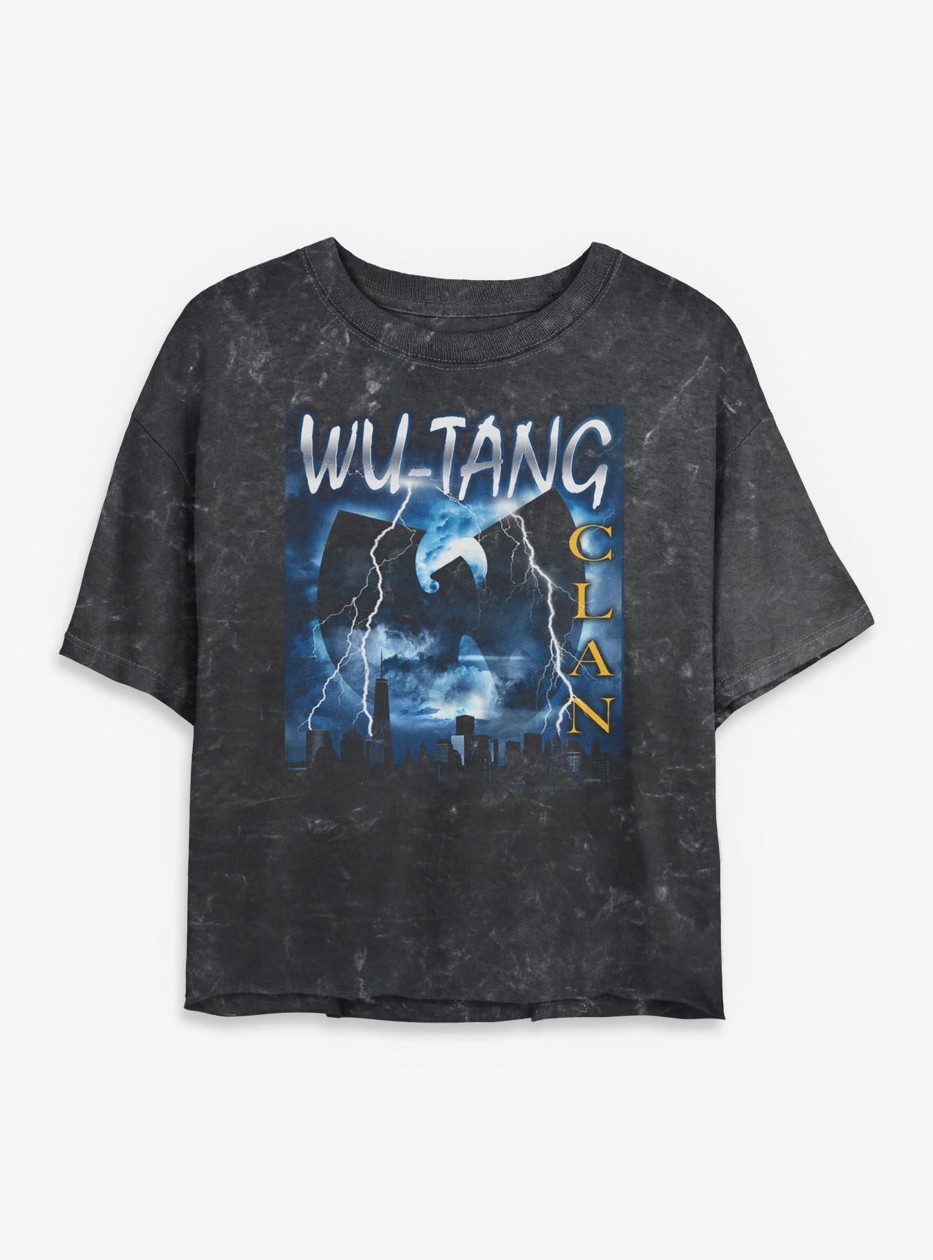 Wu-Tang Clan City Girls Mineral Wash Crop T-Shirt, , hi-res