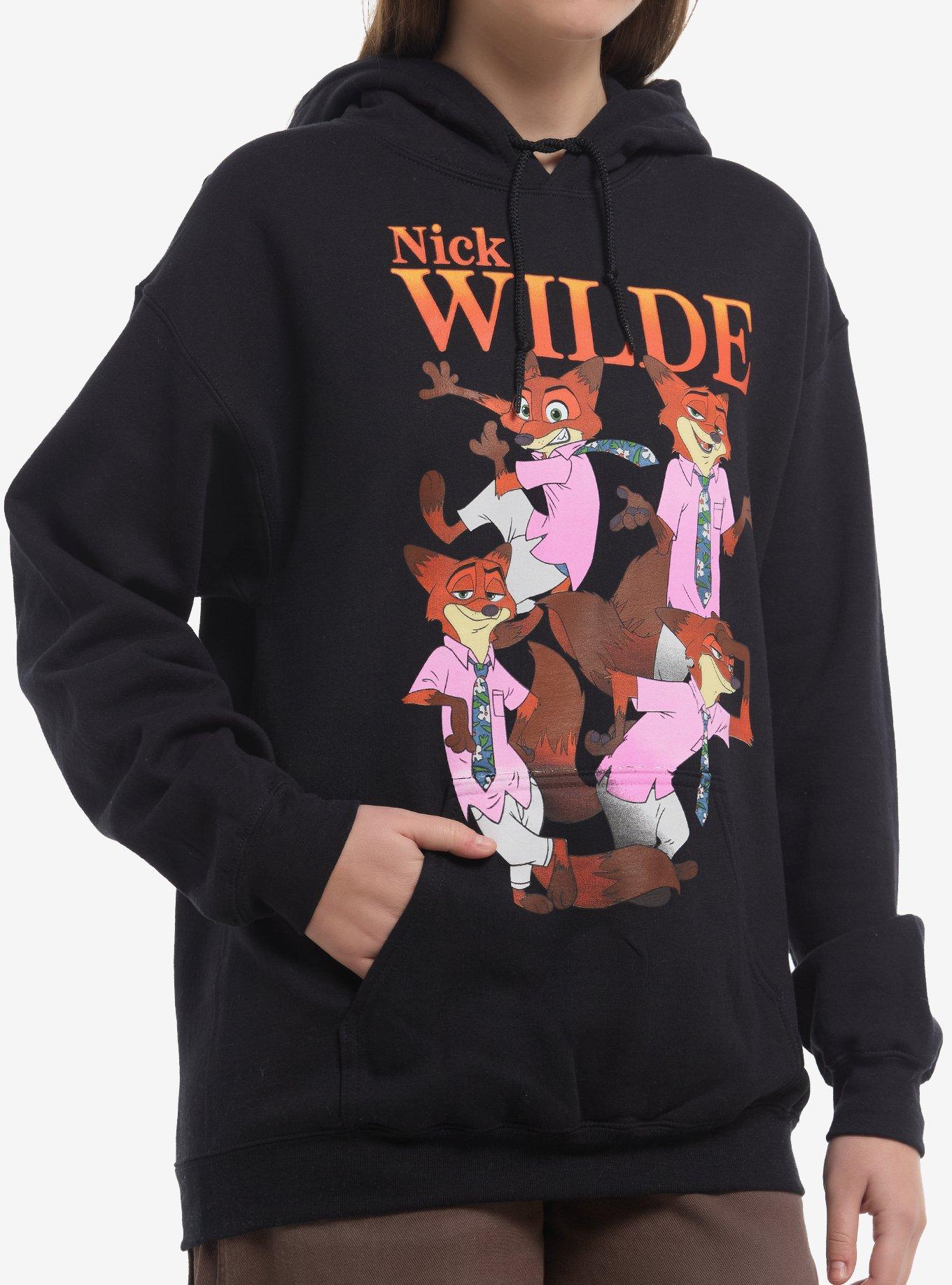 Zootopia Nick Wilde Collage Hoodie, , hi-res