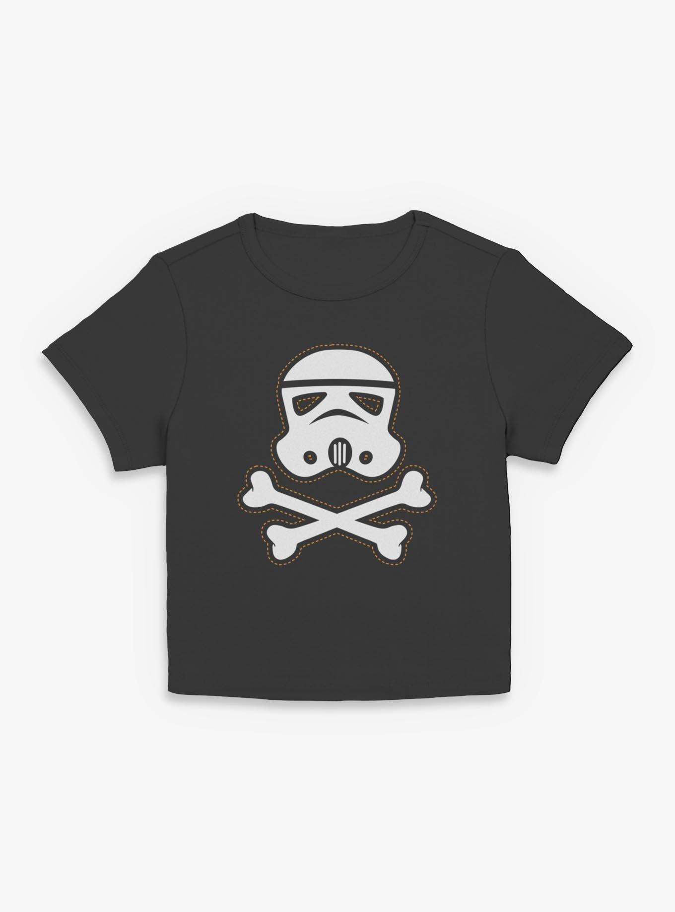 Star Wars Trooper Skull Patch Women Baby T-Shirt, , hi-res