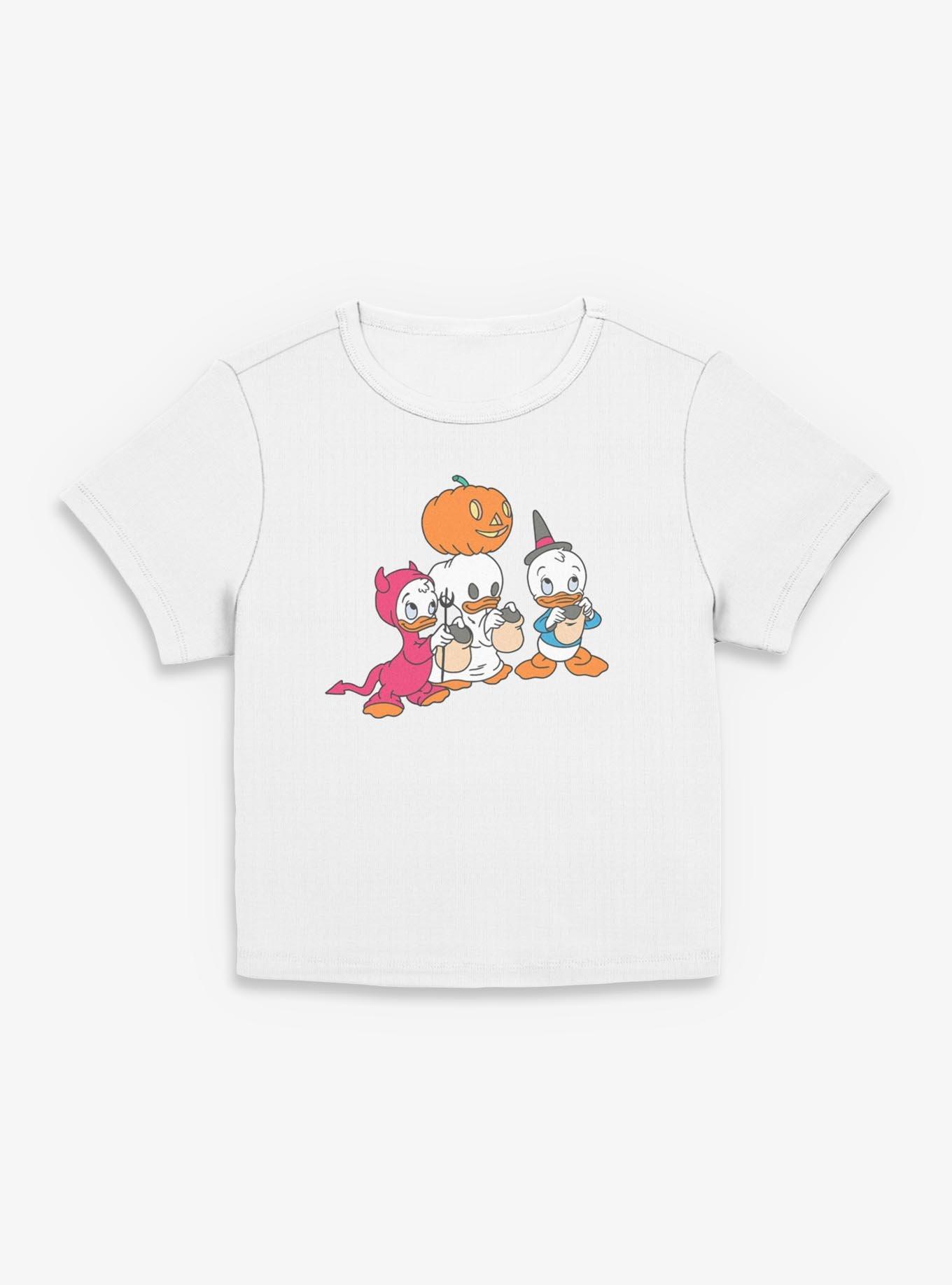 Disney Ducktales Huey Dewey Louie Trick Or Treating  Women Baby T-Shirt, , hi-res